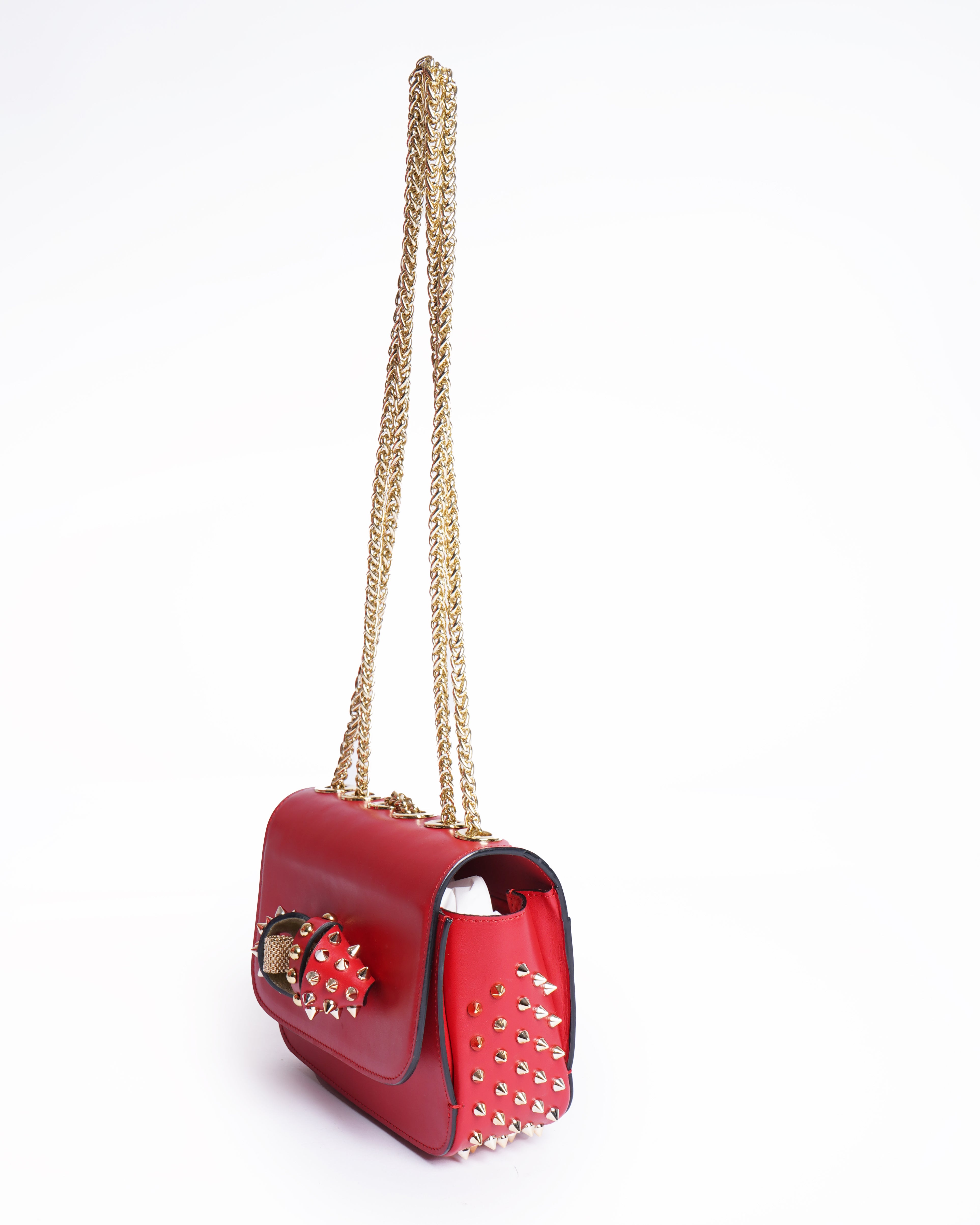 Christian Louboutin spiked mini sweet charity Crossbody bag