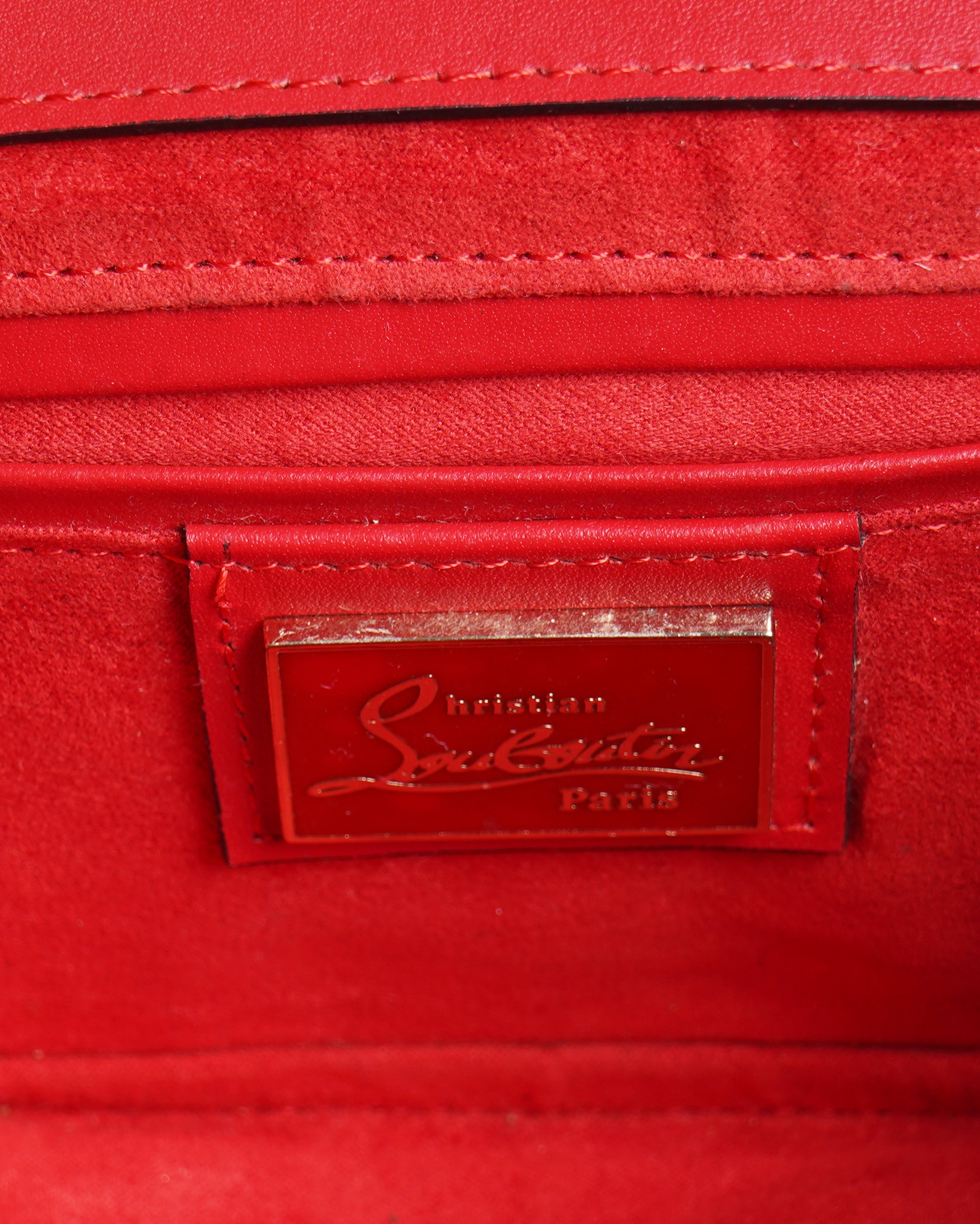 Christian Louboutin spiked mini sweet charity Crossbody bag