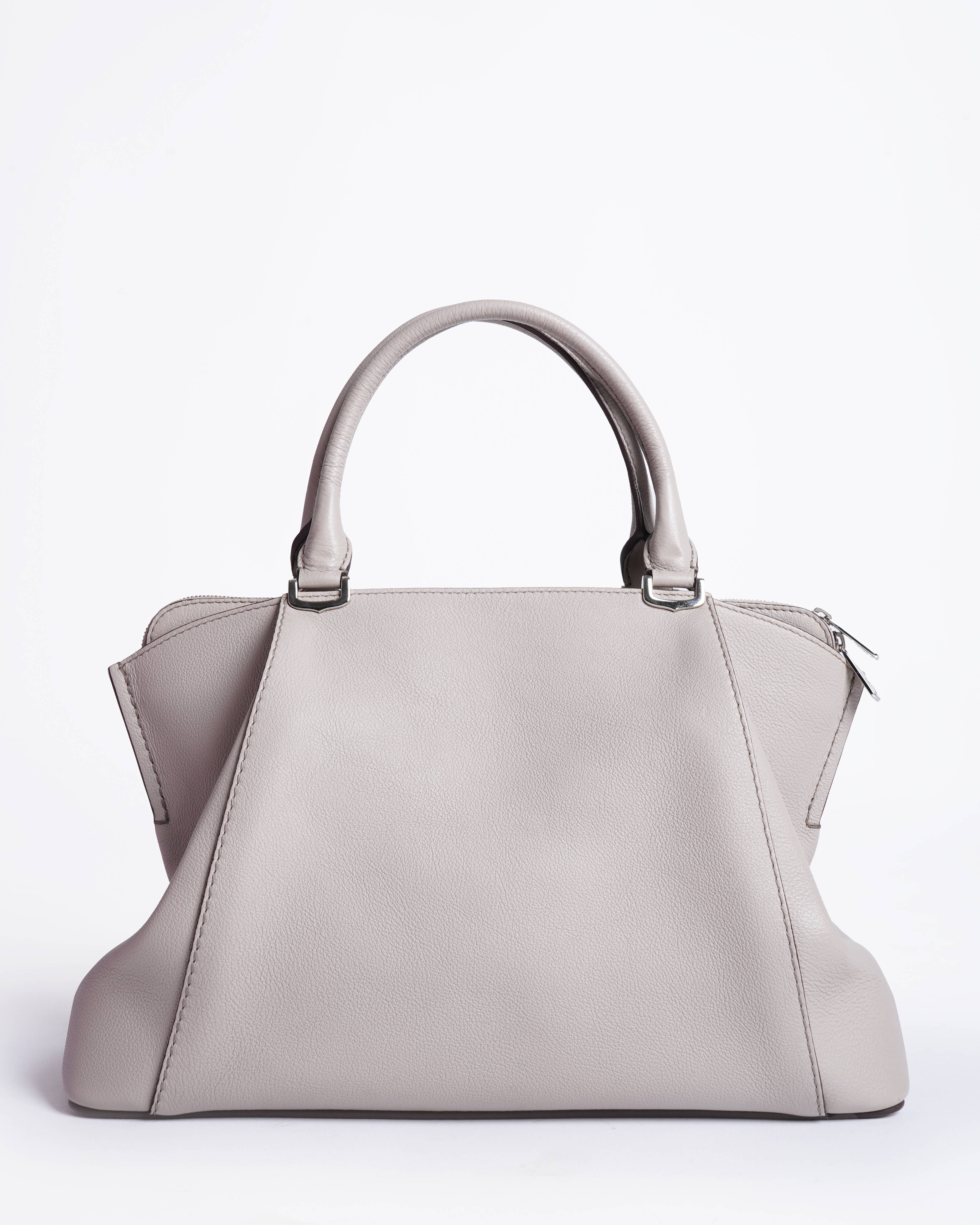 Cartier Beige Leather C De Tote Bag