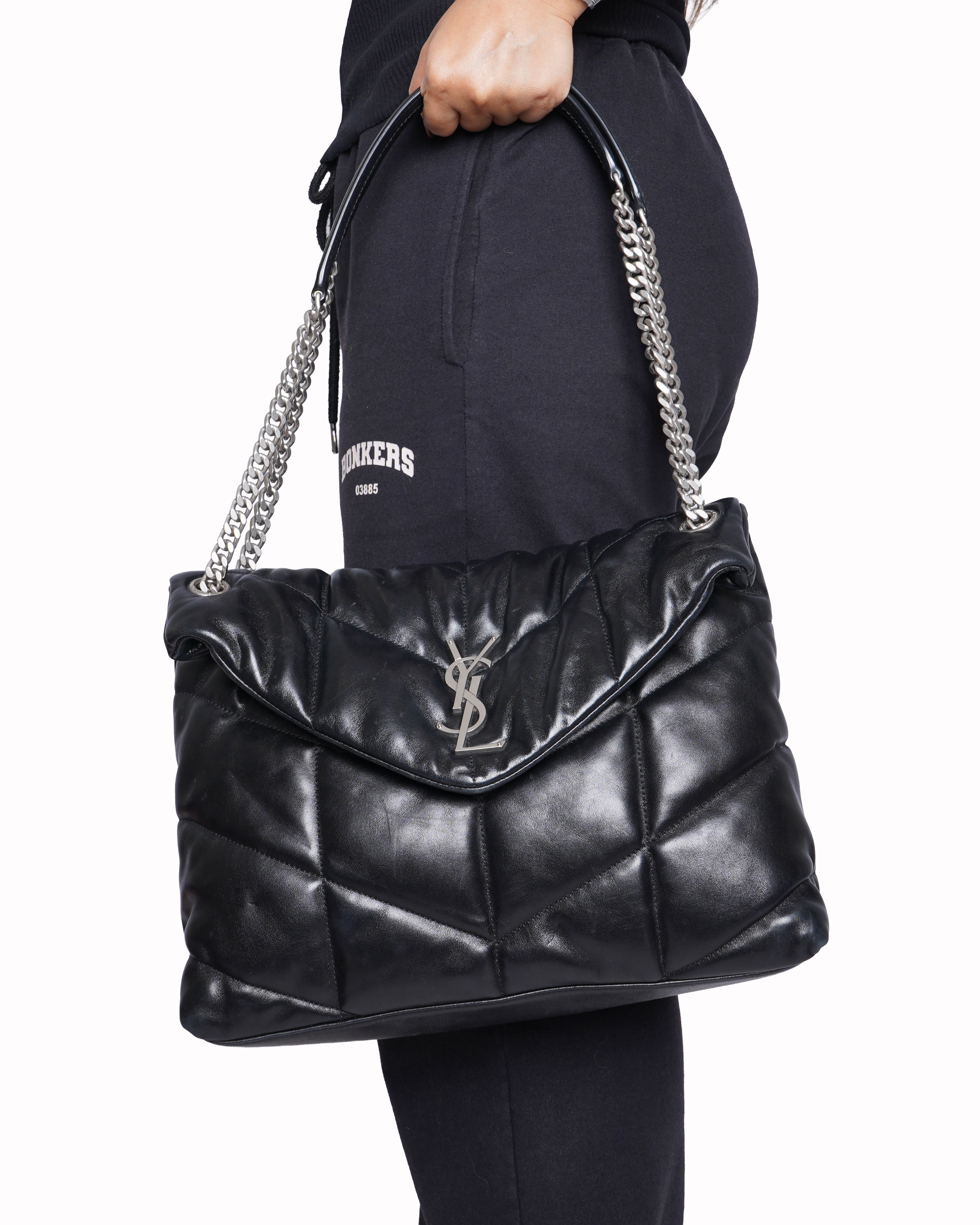 New Saint Laurent
Puffer Small in Nappa leather shoulder bag