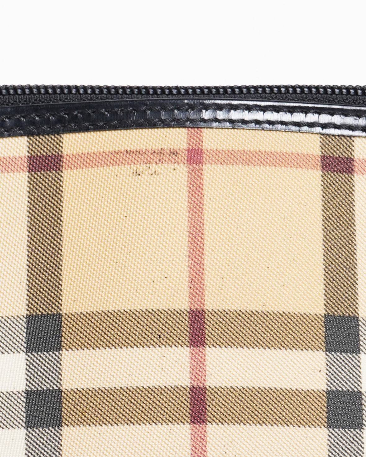 Burberry Nova Check HandBag In Coated Canvas