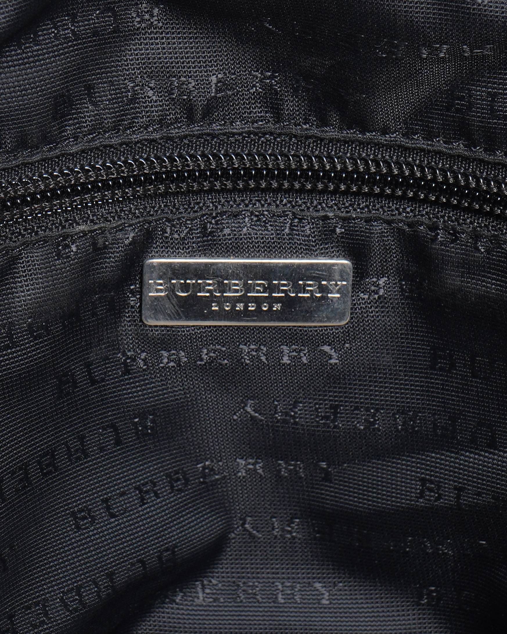 Burberry Nova Check HandBag In Coated Canvas