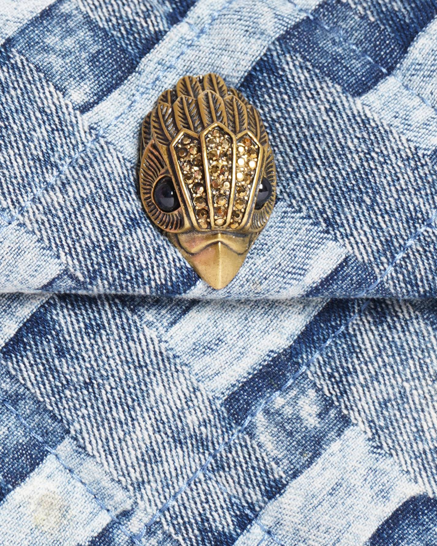 Kurt Geiger denim crossbody bag