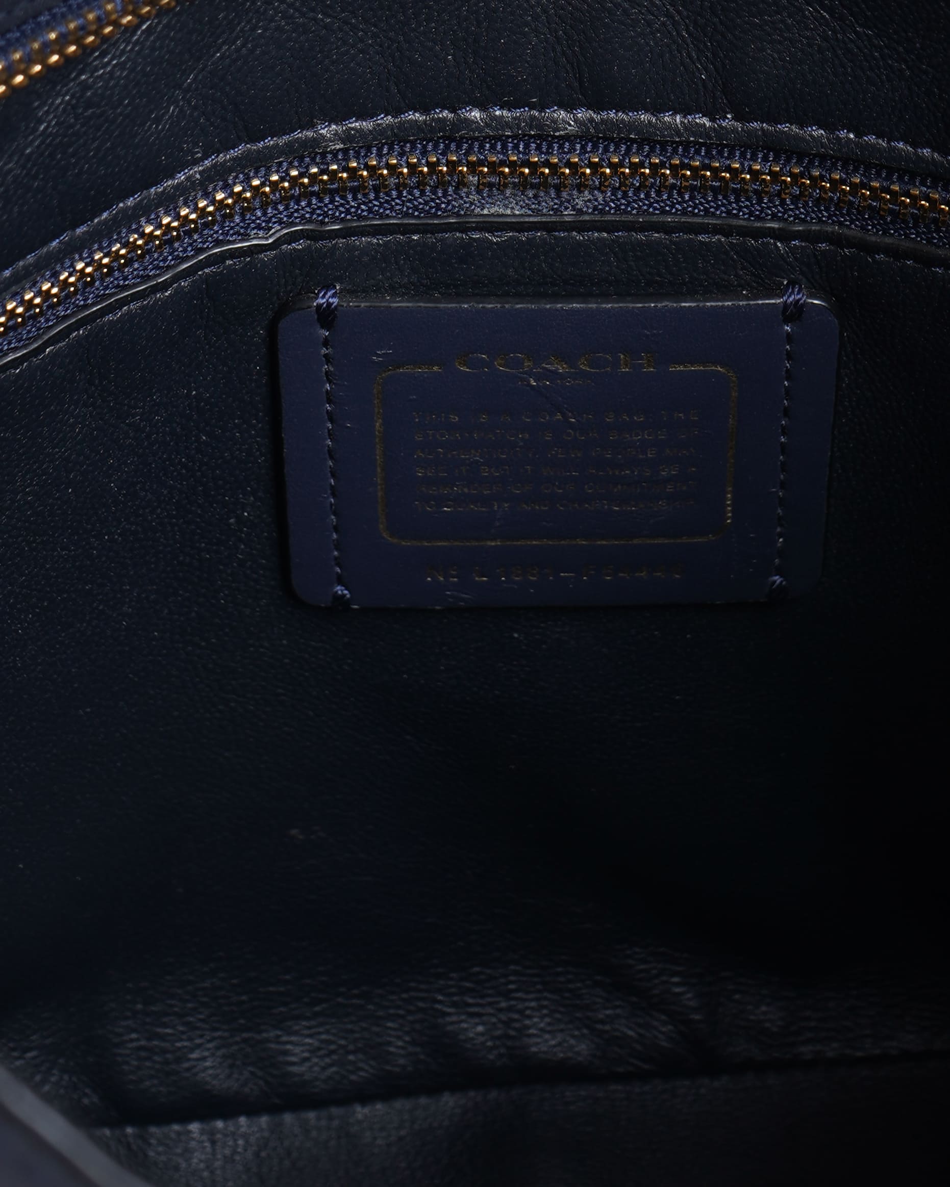 Coach Mae Crossbody In Deep Blue