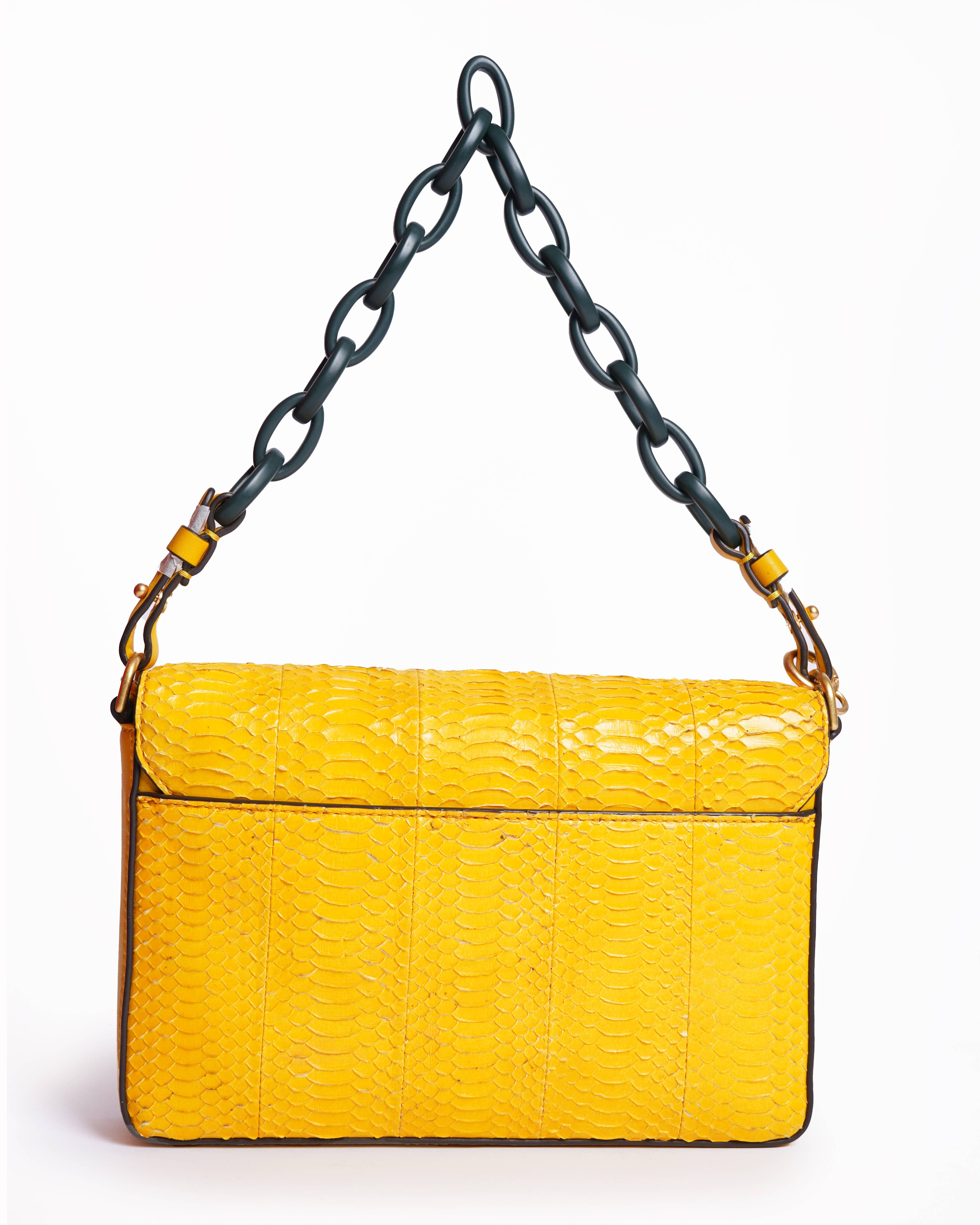 New Tory Burch Kira Crossbody Bag In Yellow