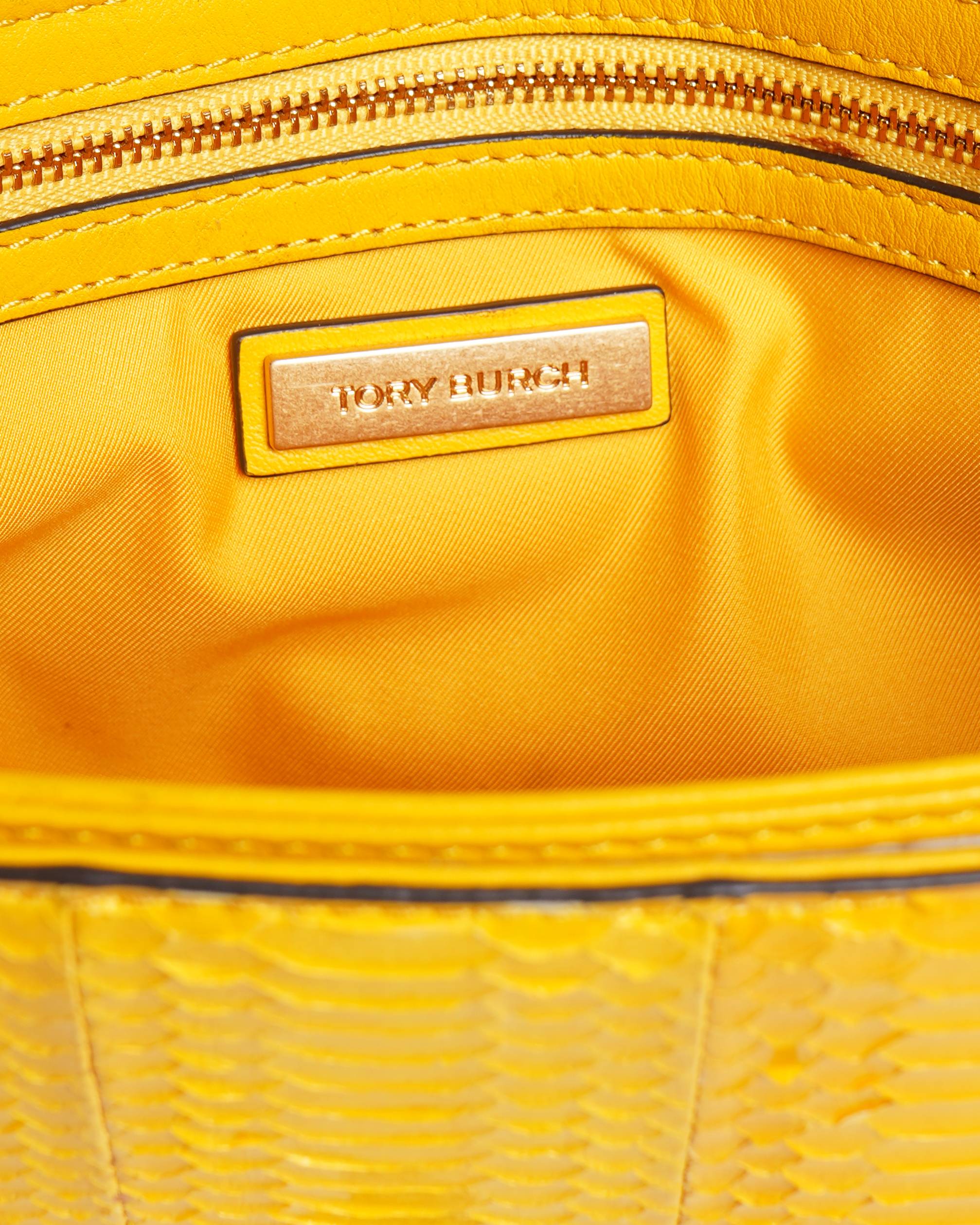 New Tory Burch Kira Crossbody Bag In Yellow