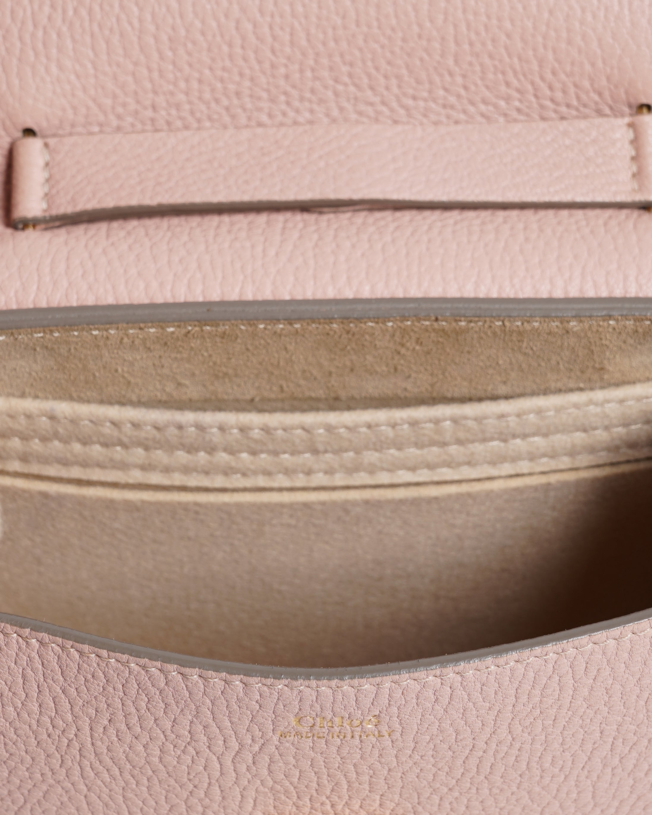 Chloe Powder Pink Drew Crossbody Bag