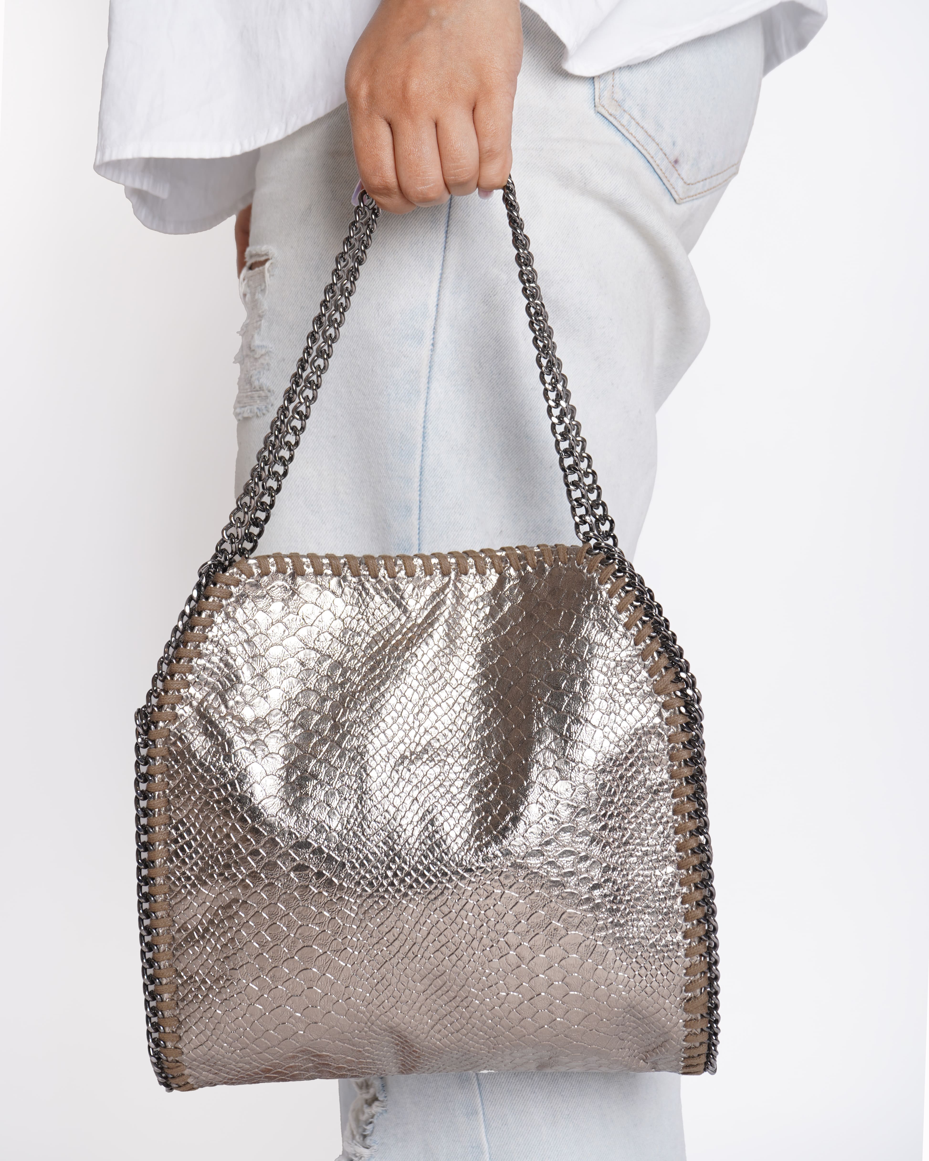 Stella McCartney Falabella Embossed Shoulder Bag