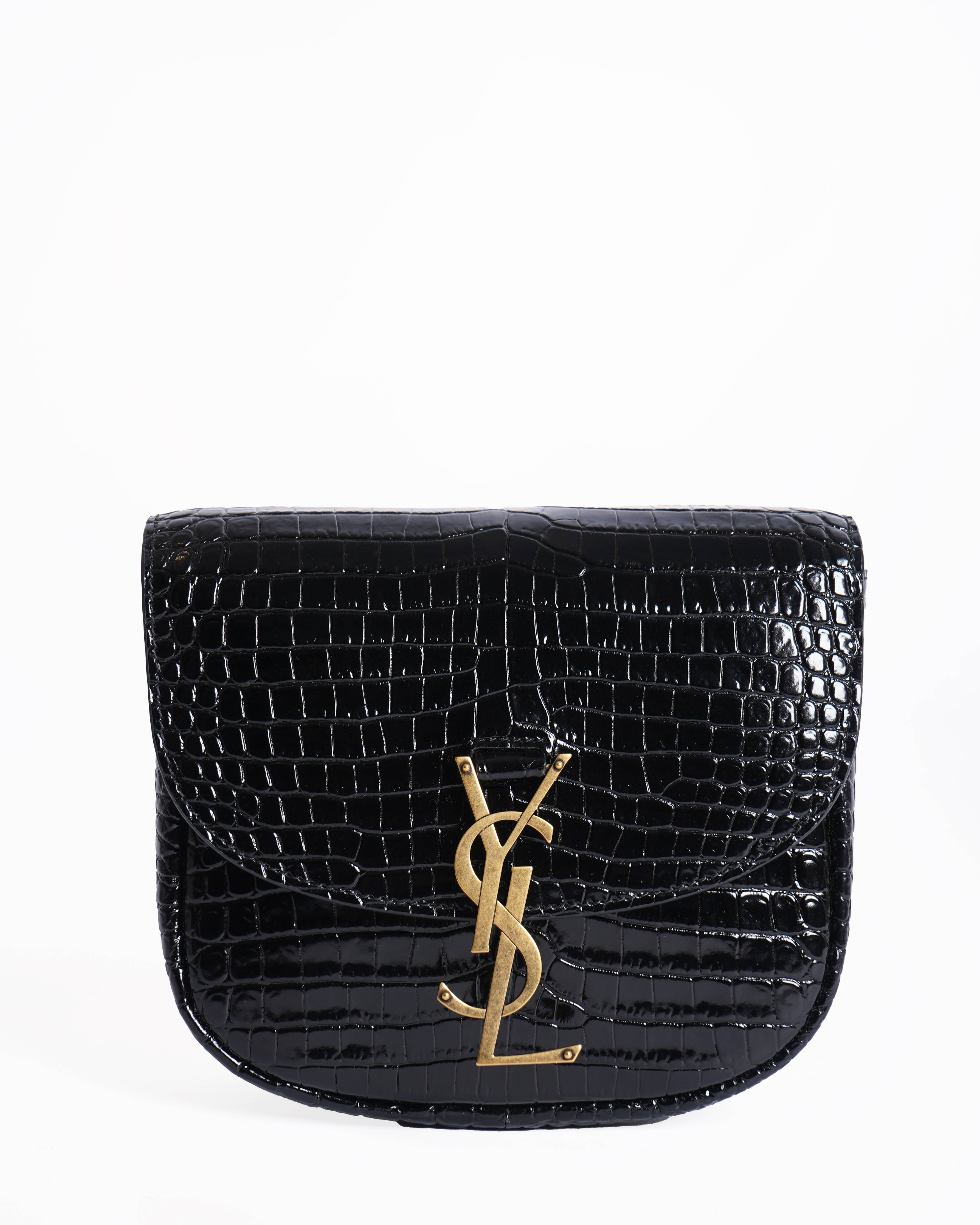 New Saint Laurent Kia Leather Crossbody Bag