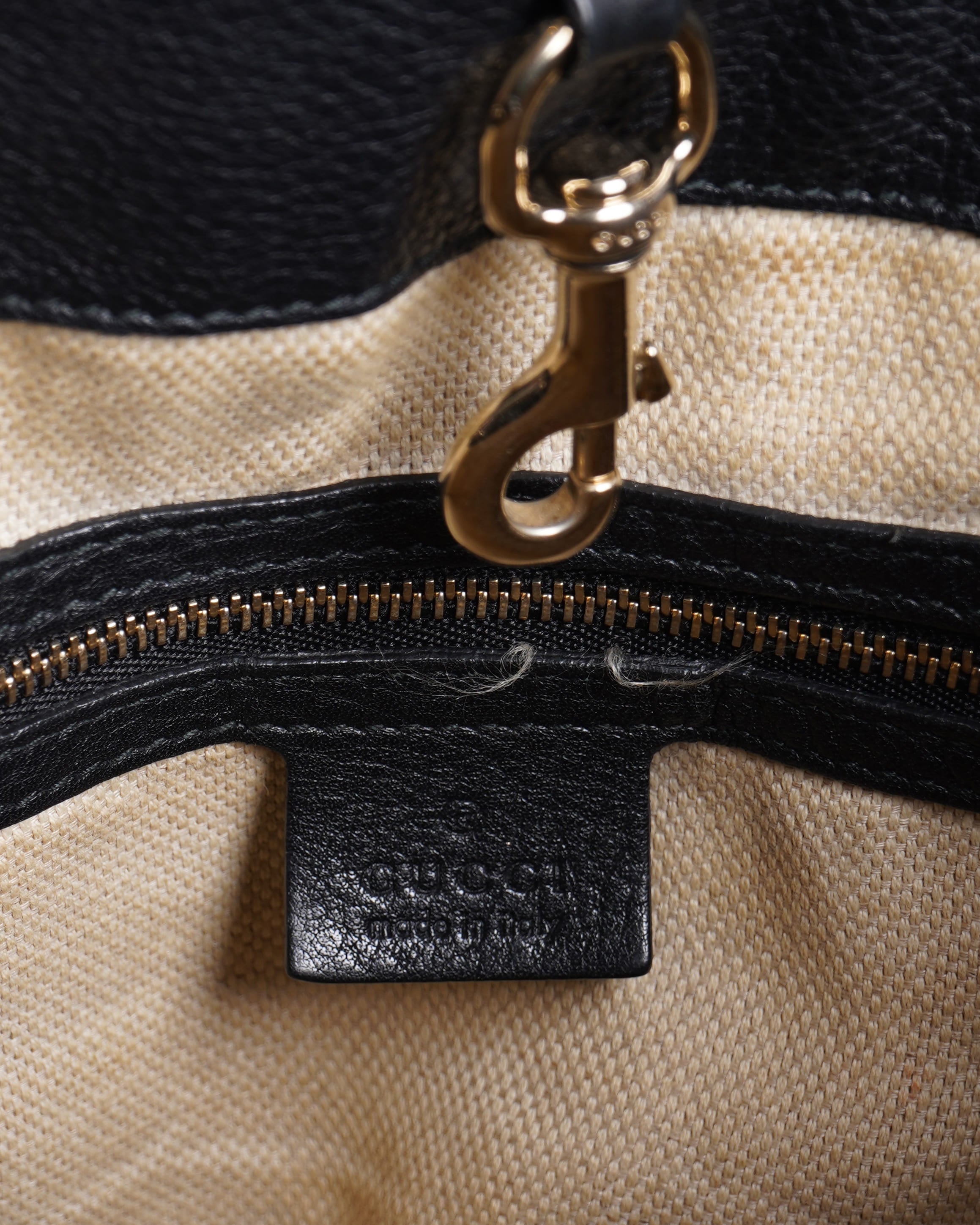 Gucci Old Rose Leather Soho Tote Bag