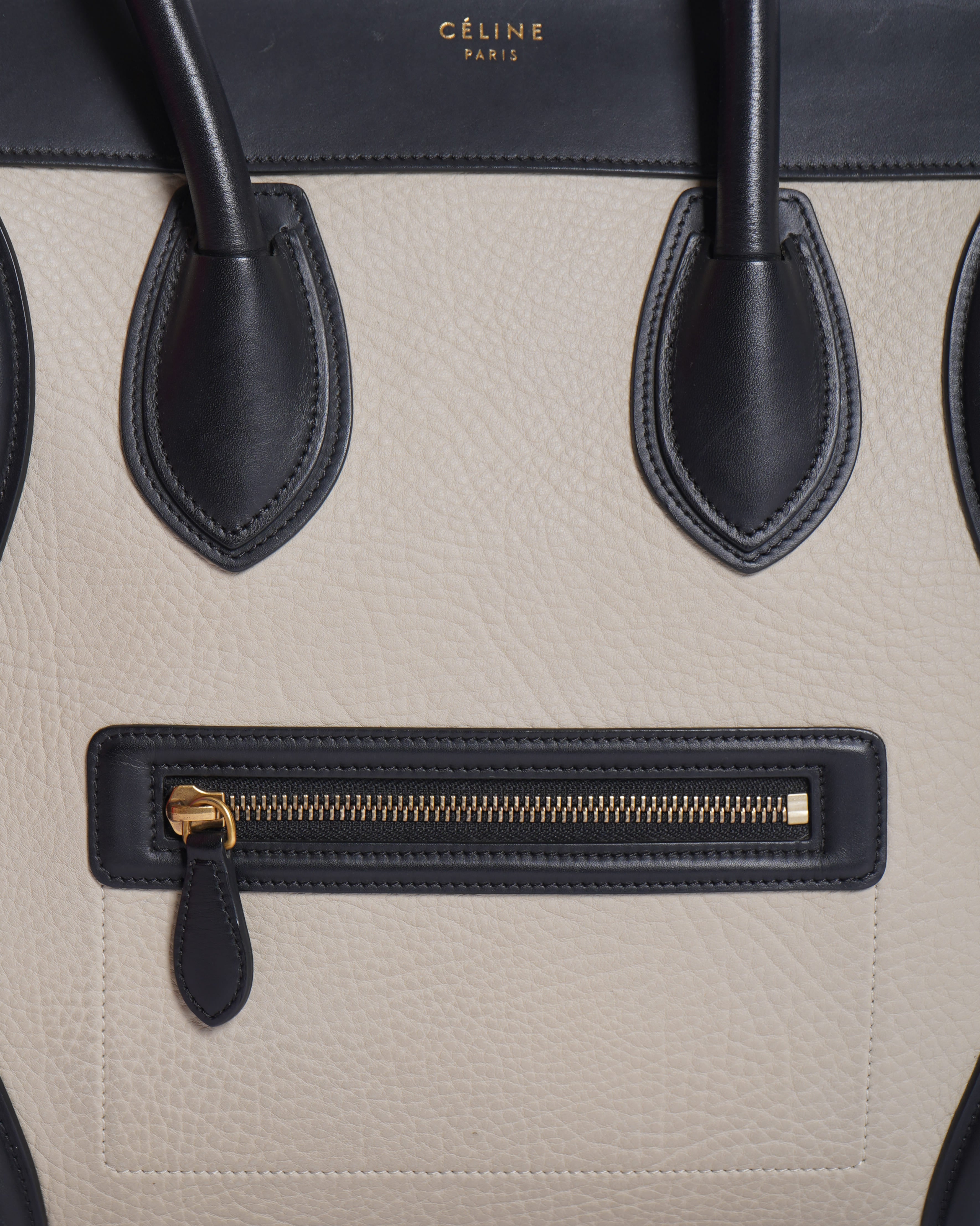 Celine Large Tricolour Luggage Tote