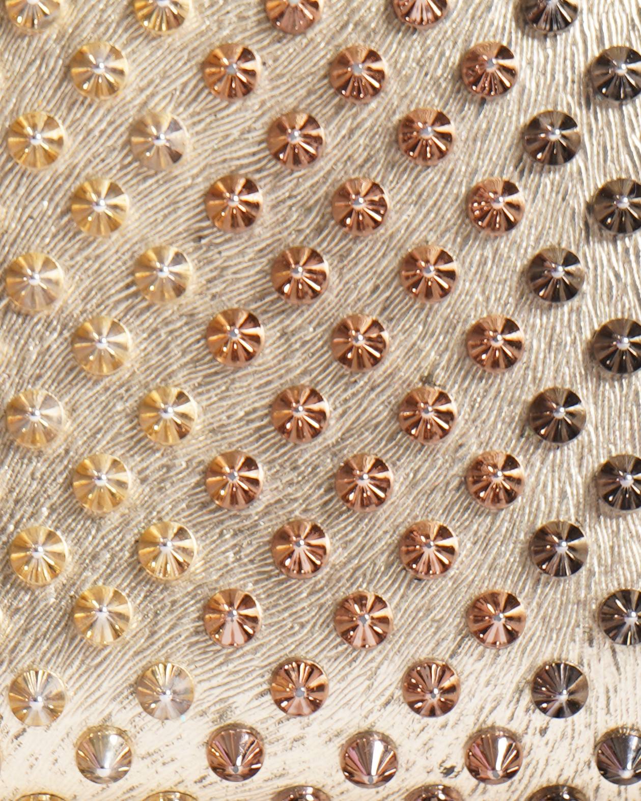 Christian Louboutin Zip Around Wallet In Spikes