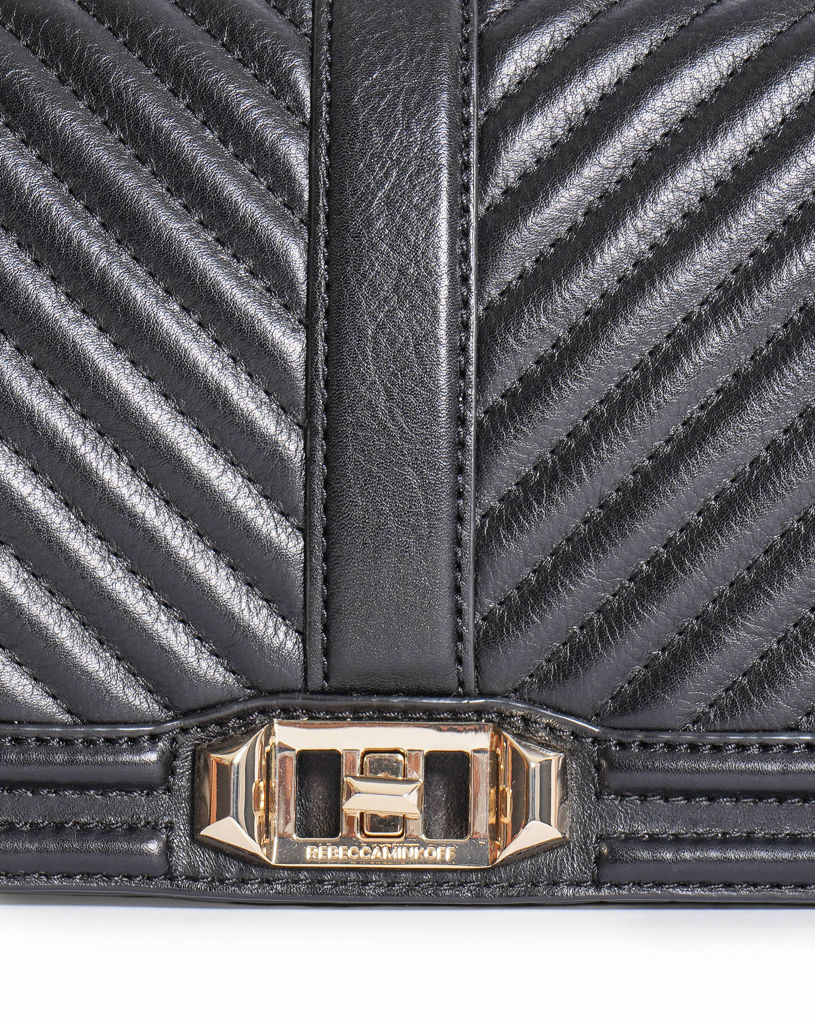Rebecca Minkoff Chevron Quilted Love Crossbody Bag