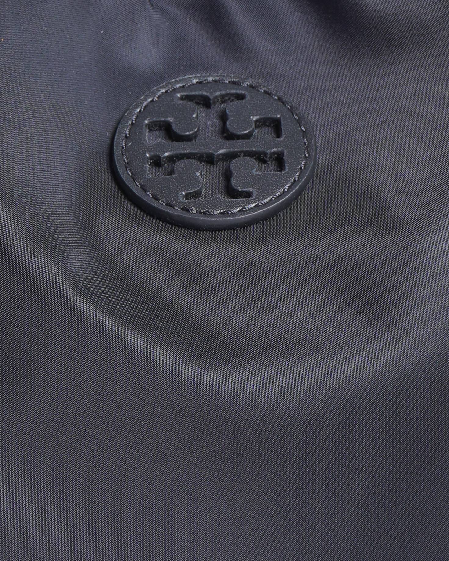 New Tory Burch Ella Nylon Tote Shoulder Black