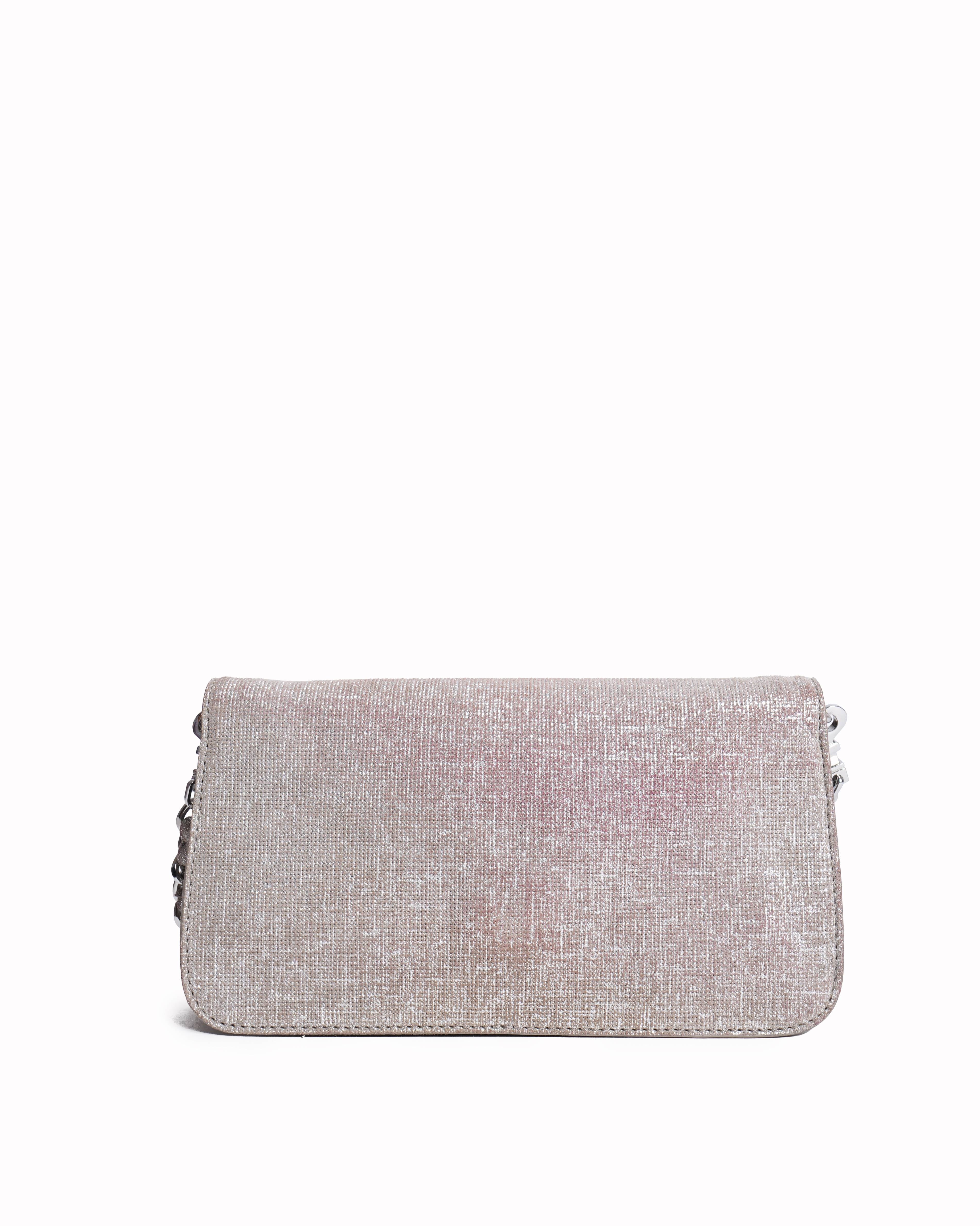 Tory Burch metallic crossbody bag