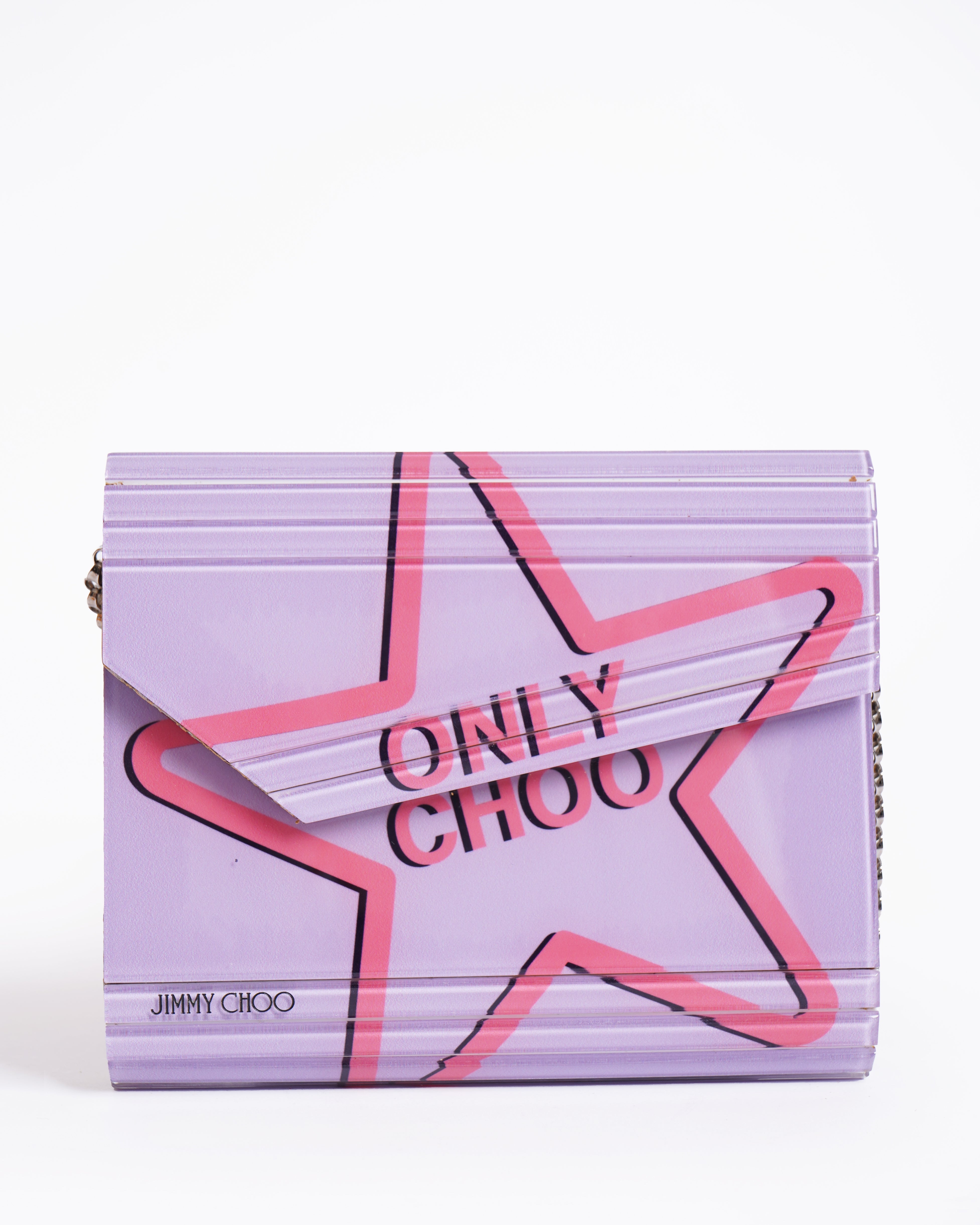 Jimmy choo candy i want choo mini crossbody clutch