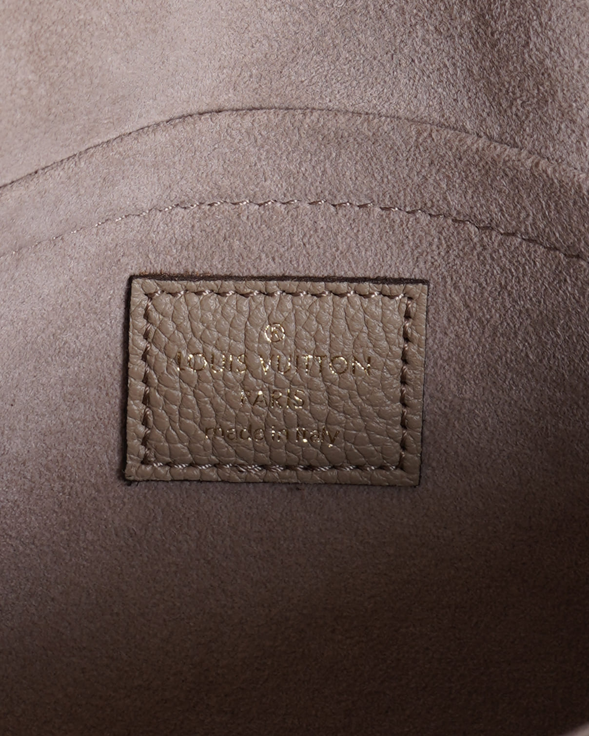 Louis vuitton Monogram Empreinte pochette felicie in creme