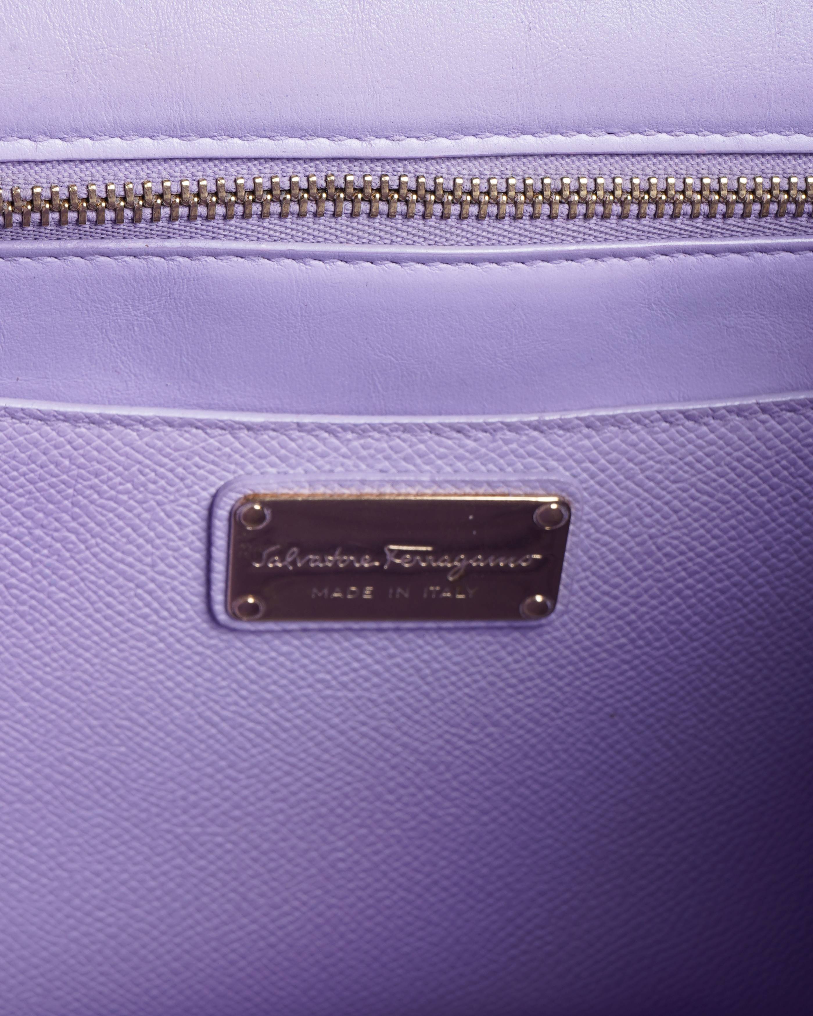 Salvatore ferragamo vara bow satchel bag