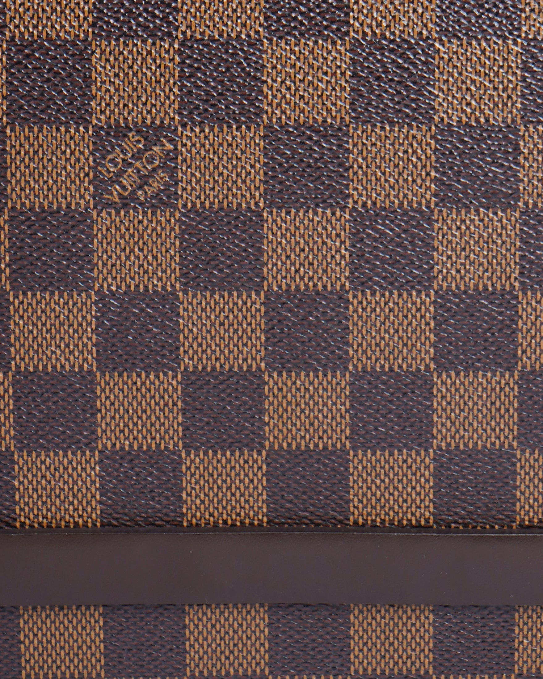 Louis vuitton tribeca long shoulder bag in damier ebene