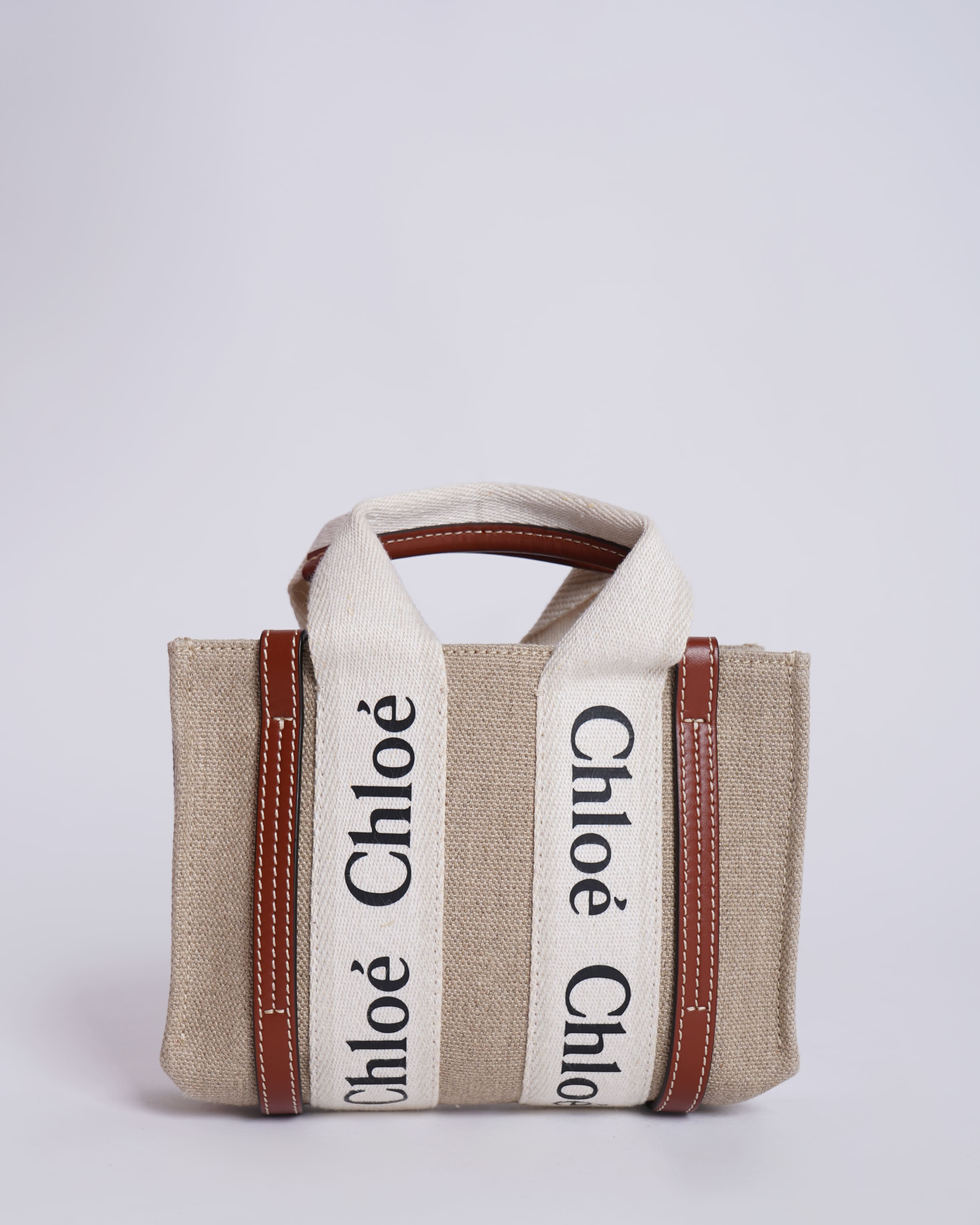 Chloe Small Woody Tote Bag