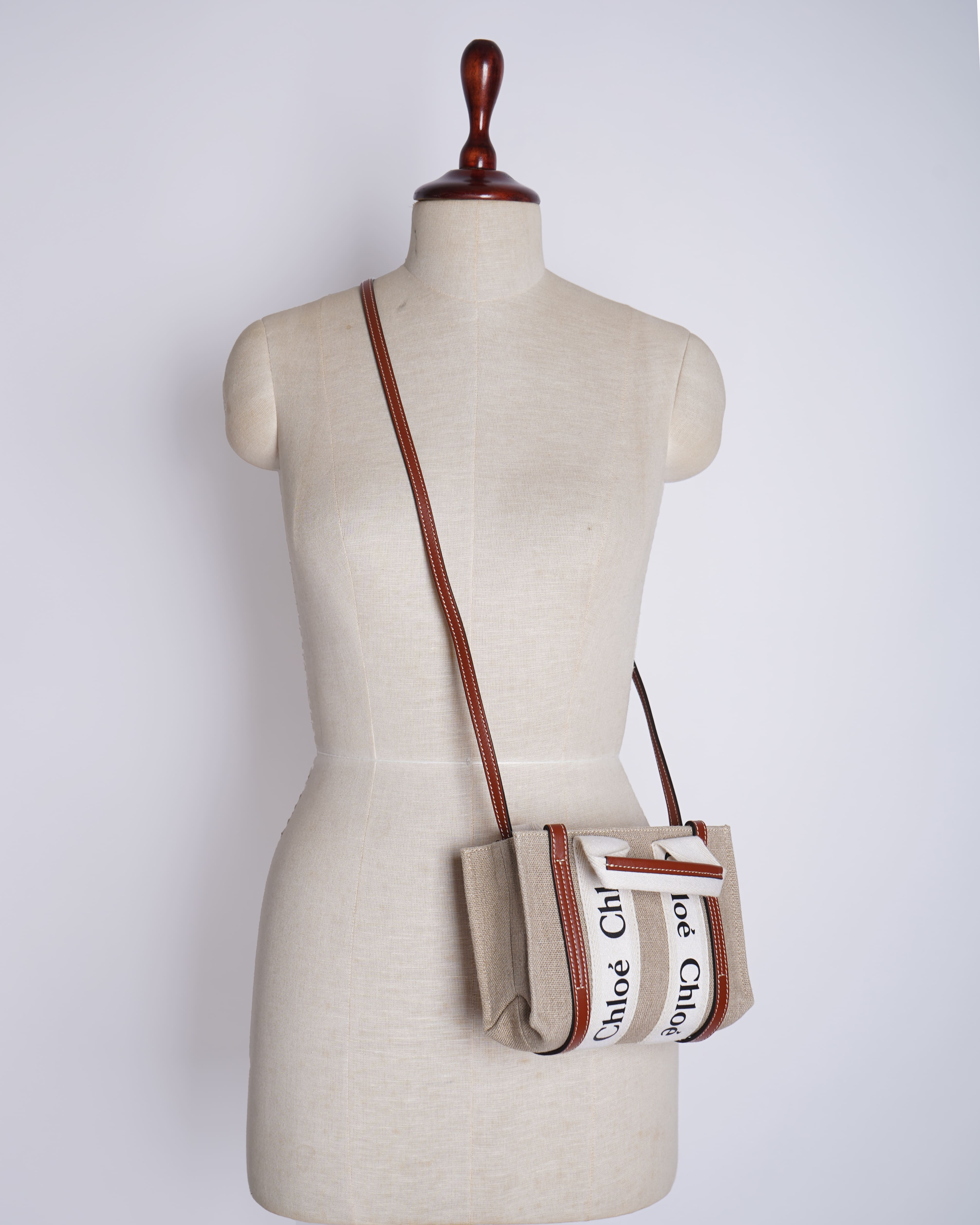 Chloe Small Woody Tote Bag