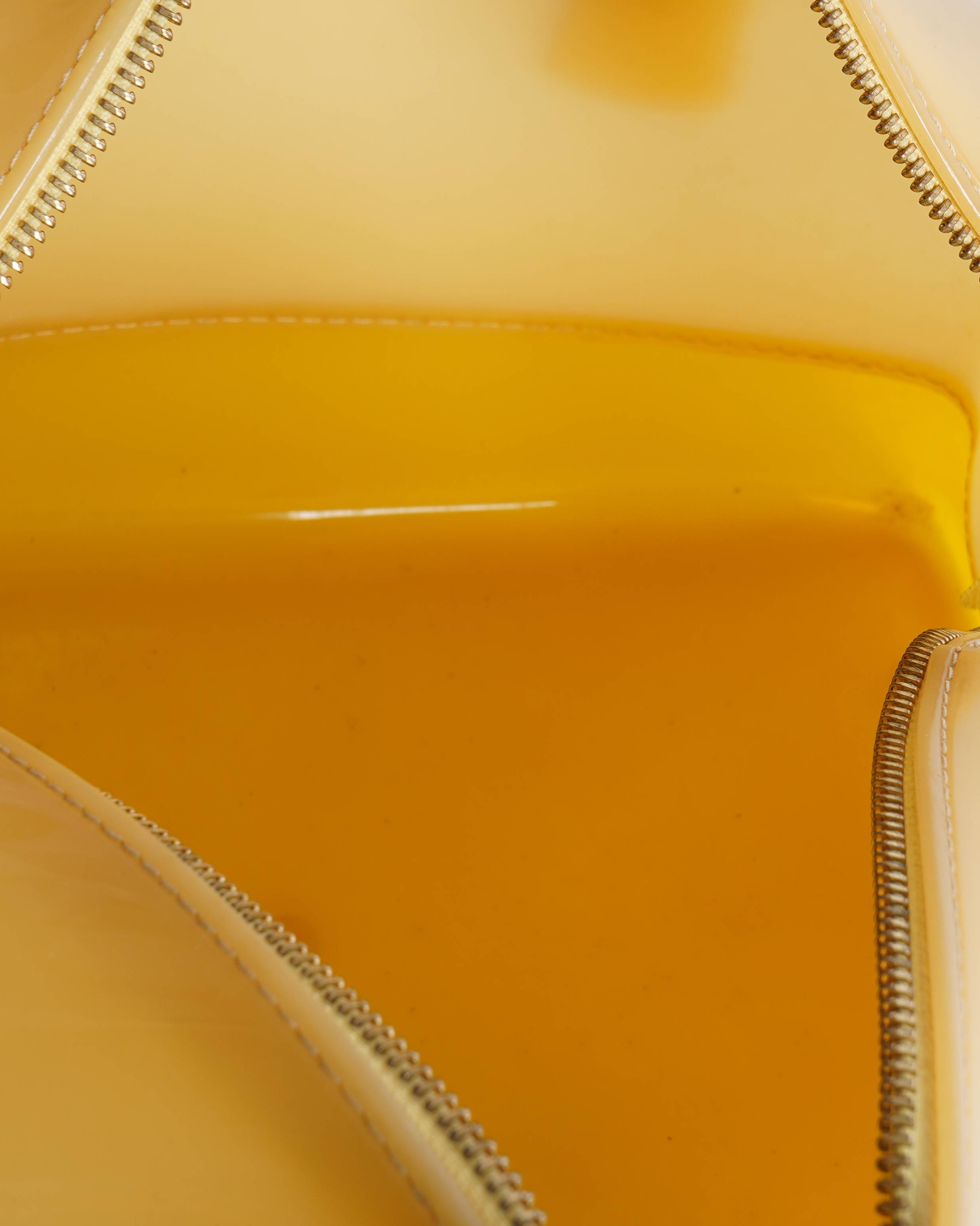 Furla Top Handle Candy Bag In Yellow