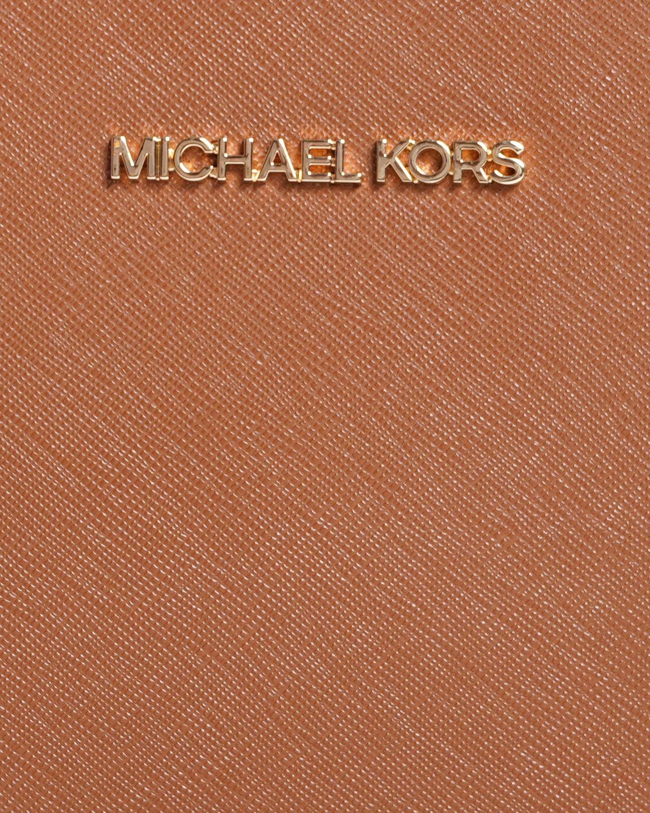 New Michael Kors Jet Set Travel Medium Logo Crossbody Bag