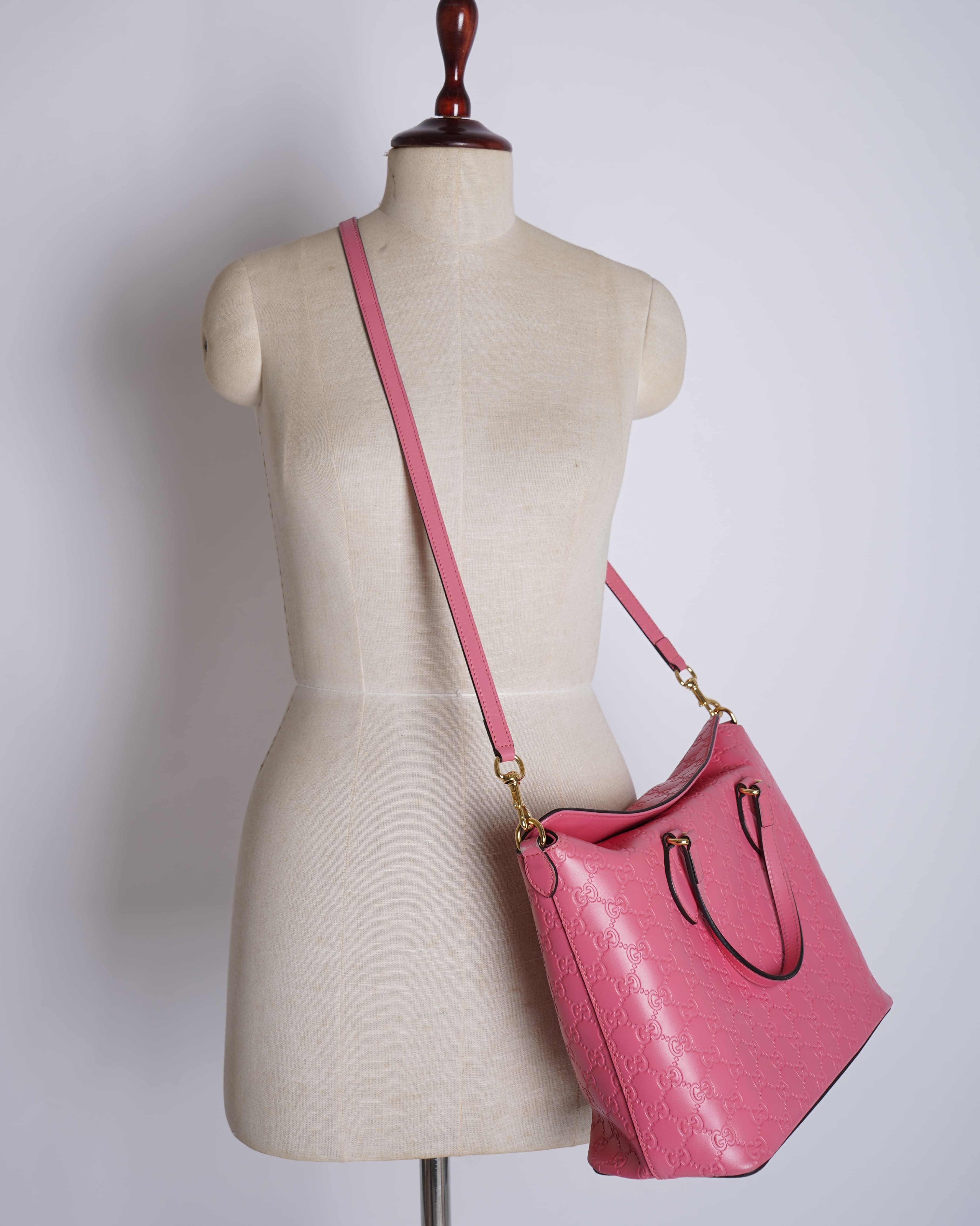 Gucci Guccissima Linea A Foldover Tote