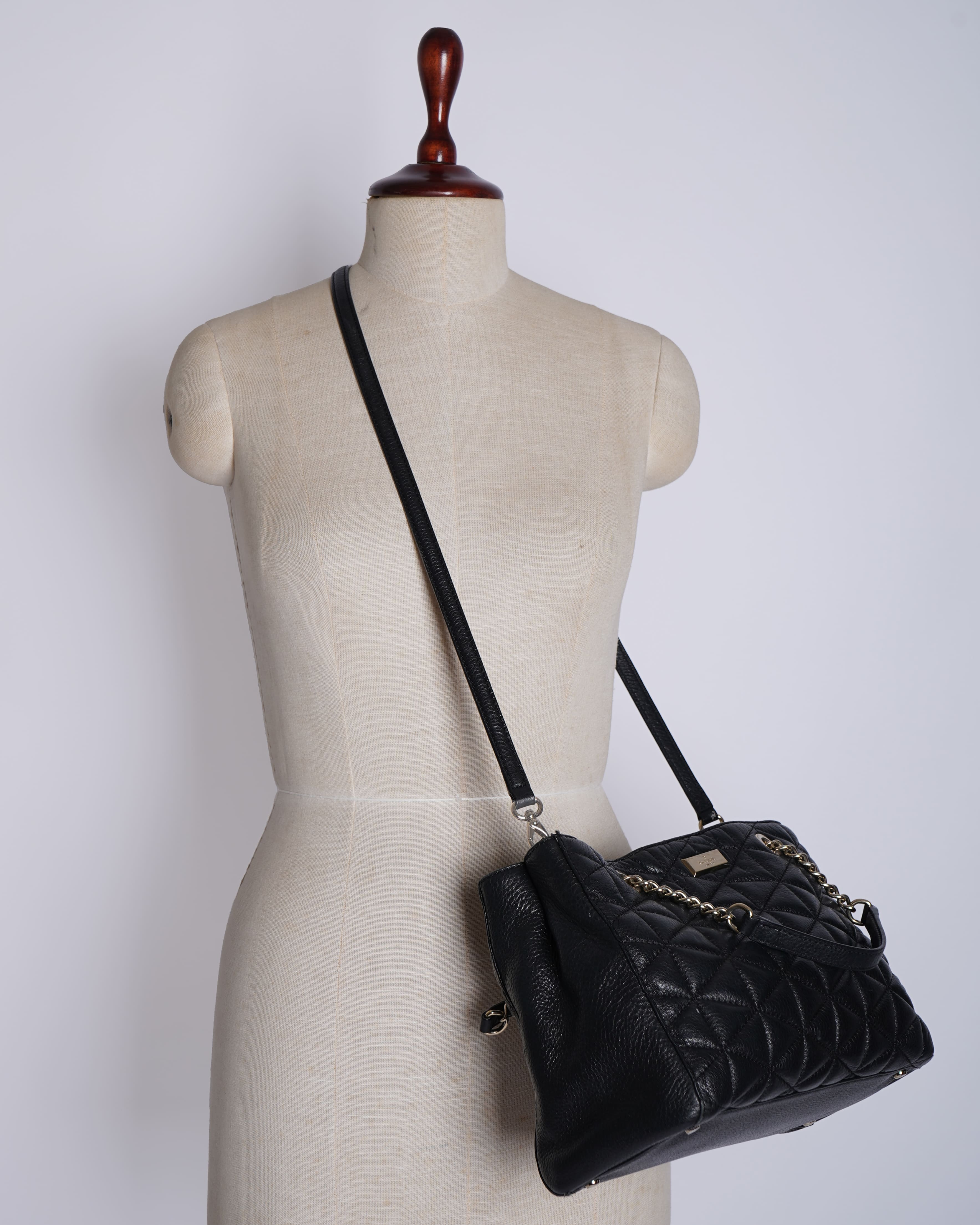 Kate Spade quilted leather shoulder bag