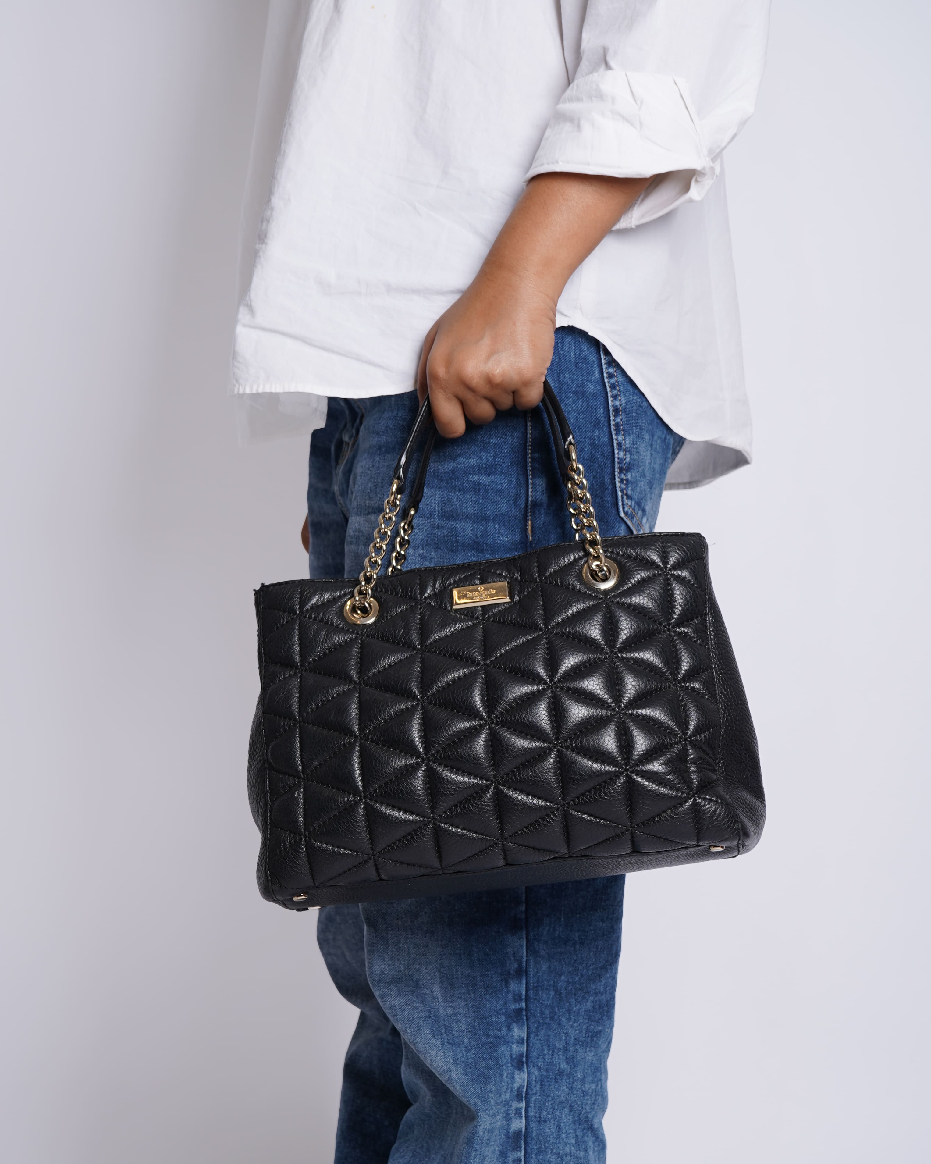 Kate Spade quilted leather shoulder bag