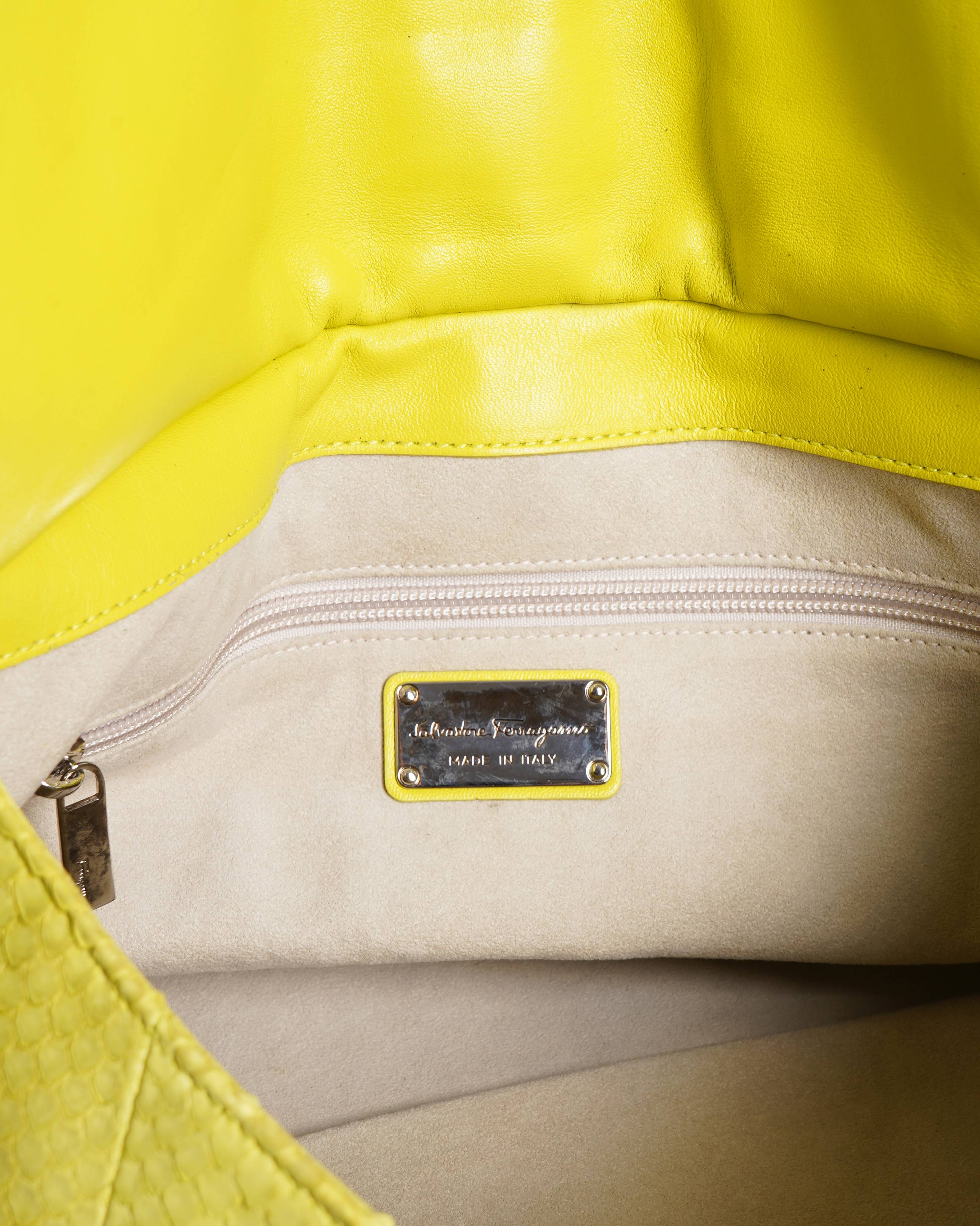 Salvatore Ferragamo Vegan leather handbag