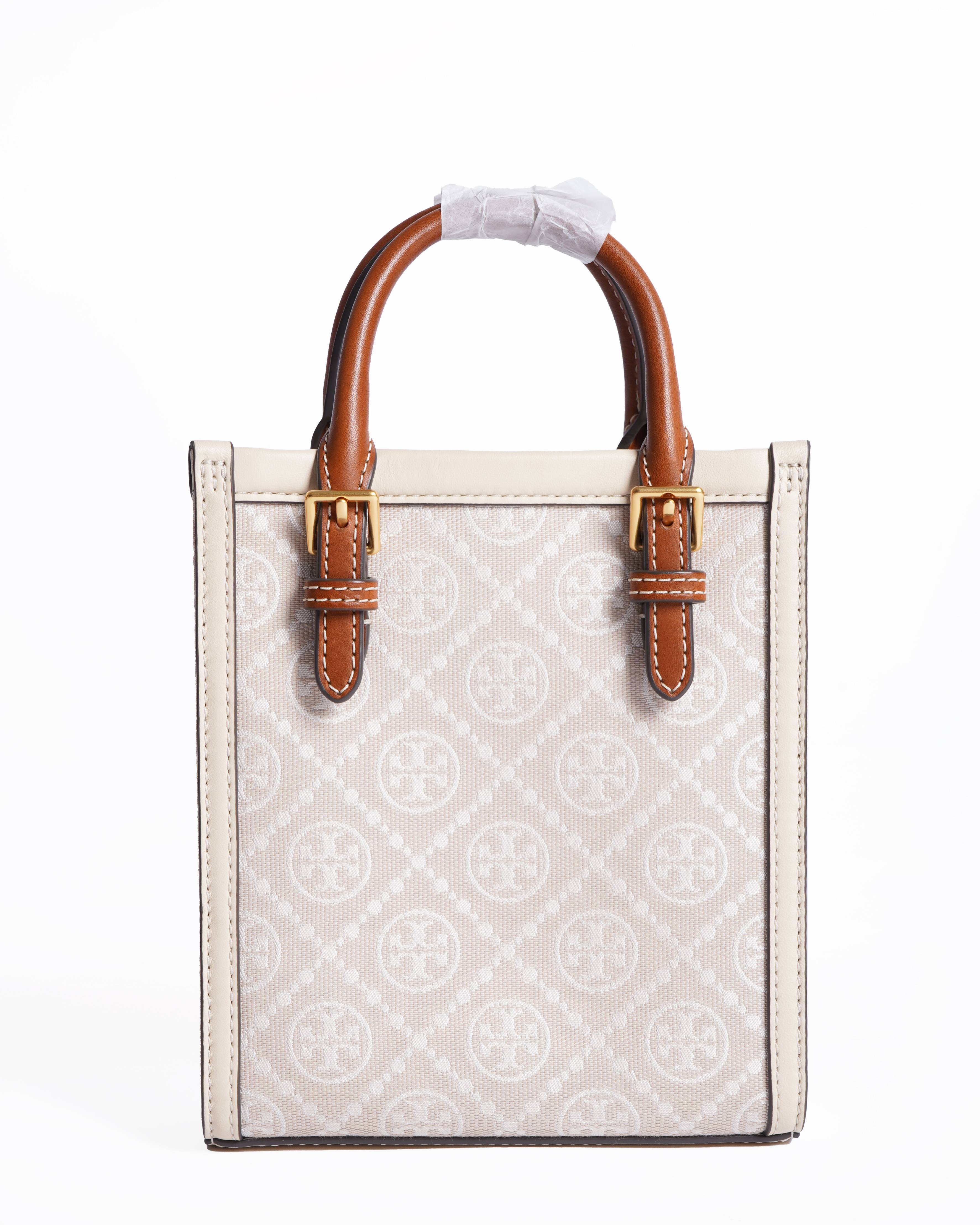 New Tory Burch Autre Marque T Monogram Jacquard mini tote