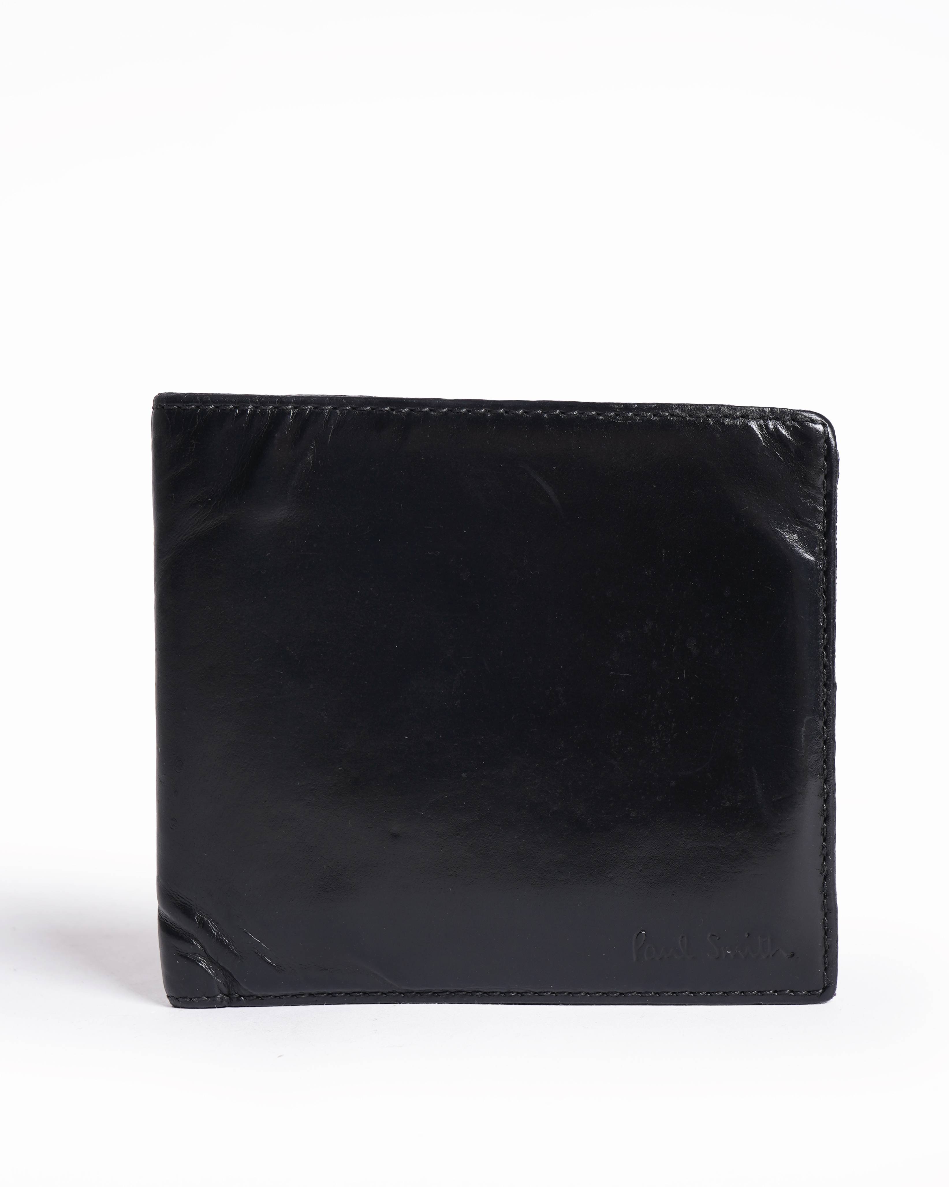 Paul smith erotica black leather wallet