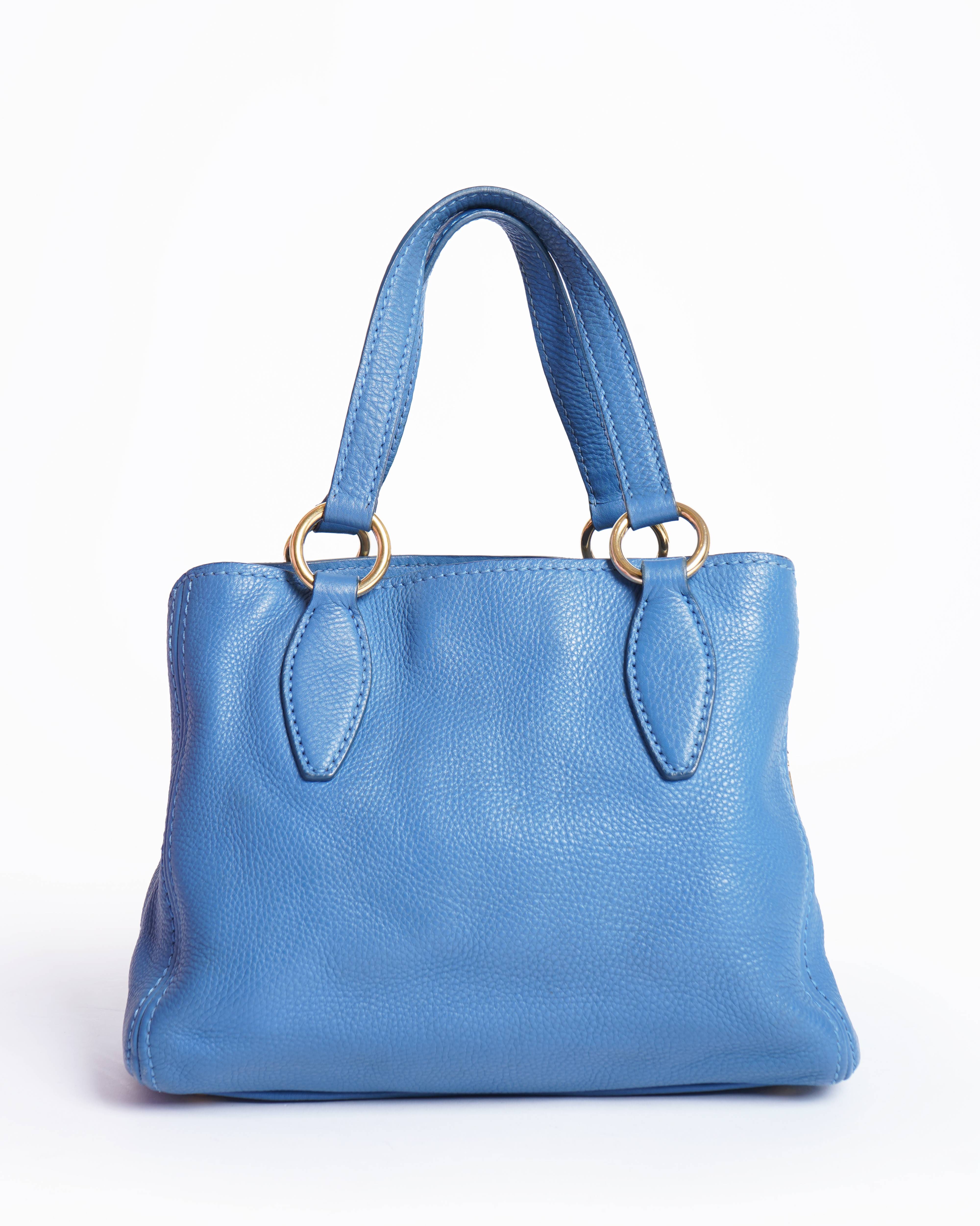 Miu Miu Blue leather handbag