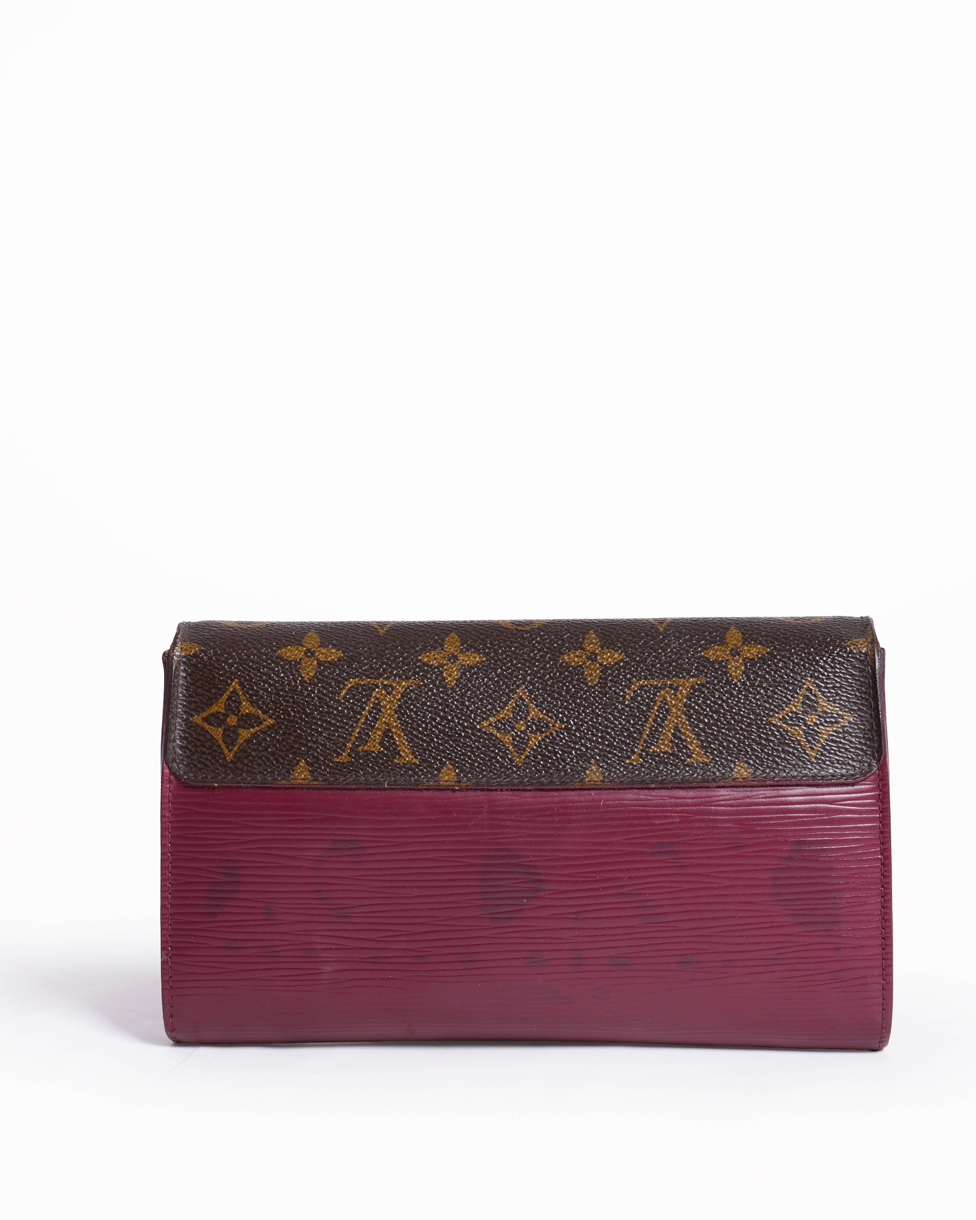 Louis Vuitton
Red Epi Monogram Marie Rose Wallet