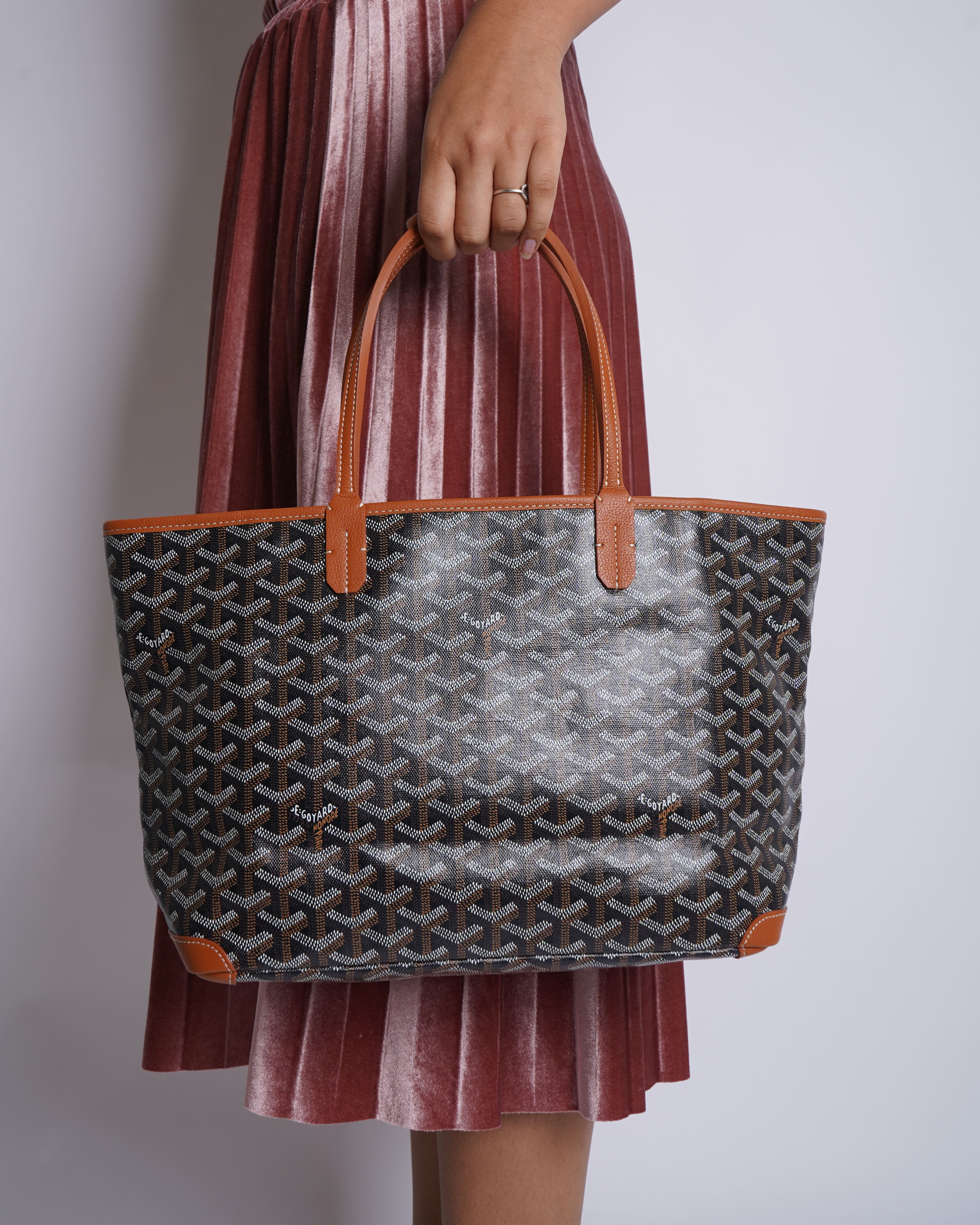 New Goyard ArtoisPM Black/Tan Tote