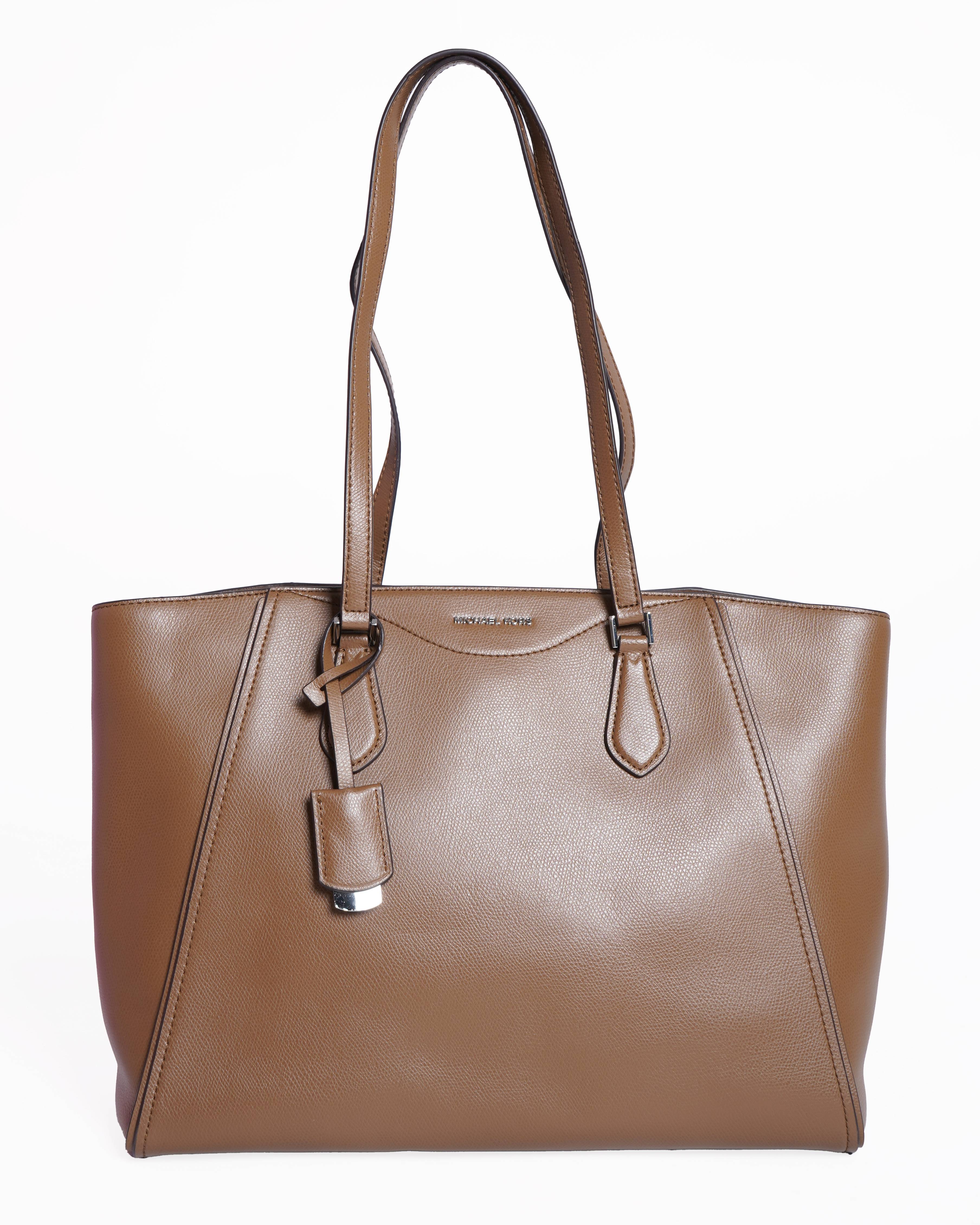 New Michael Kors Taryn Large Leather Tote Bag