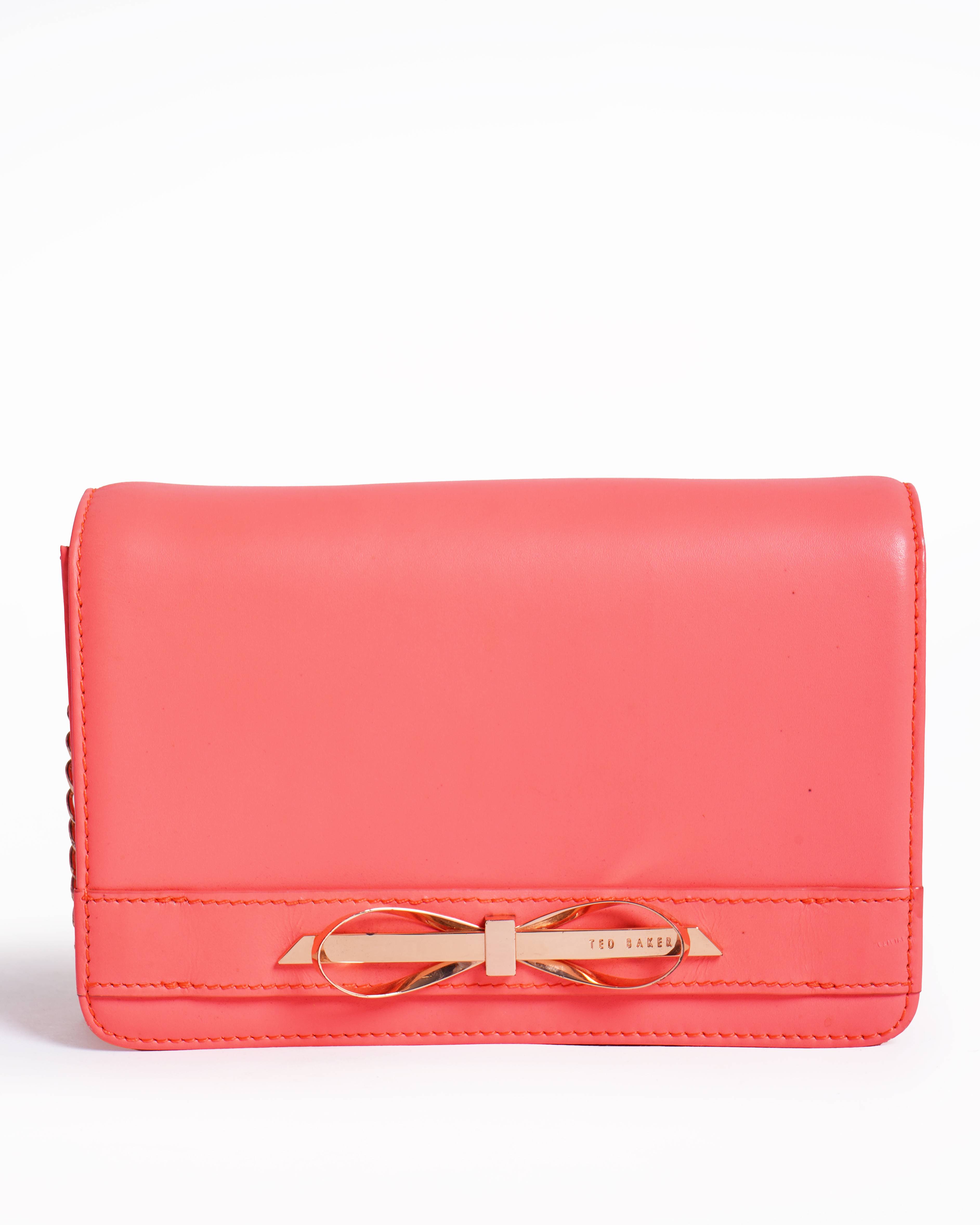Ted baker wallet on Chain in pink