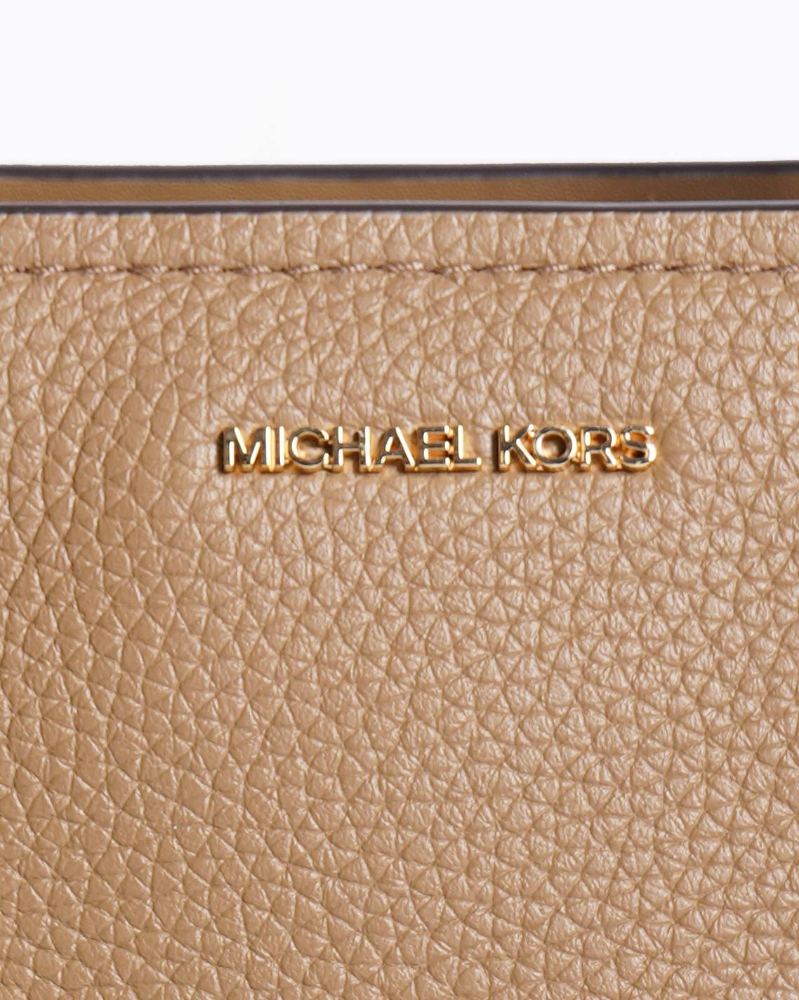 New Michael Kors Beige Small Satchel Bag