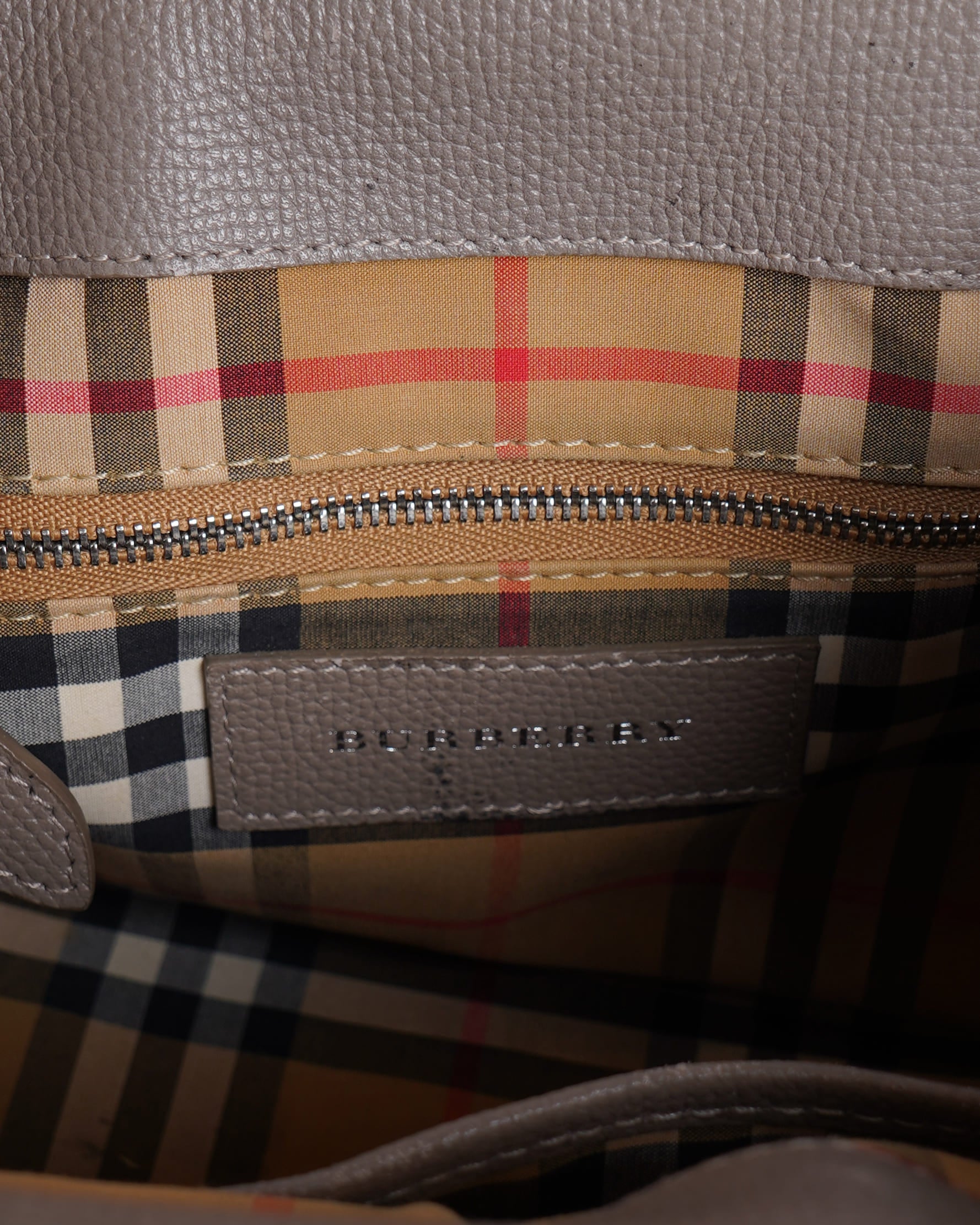 Burberry Banner Bag With Shoulder Strap