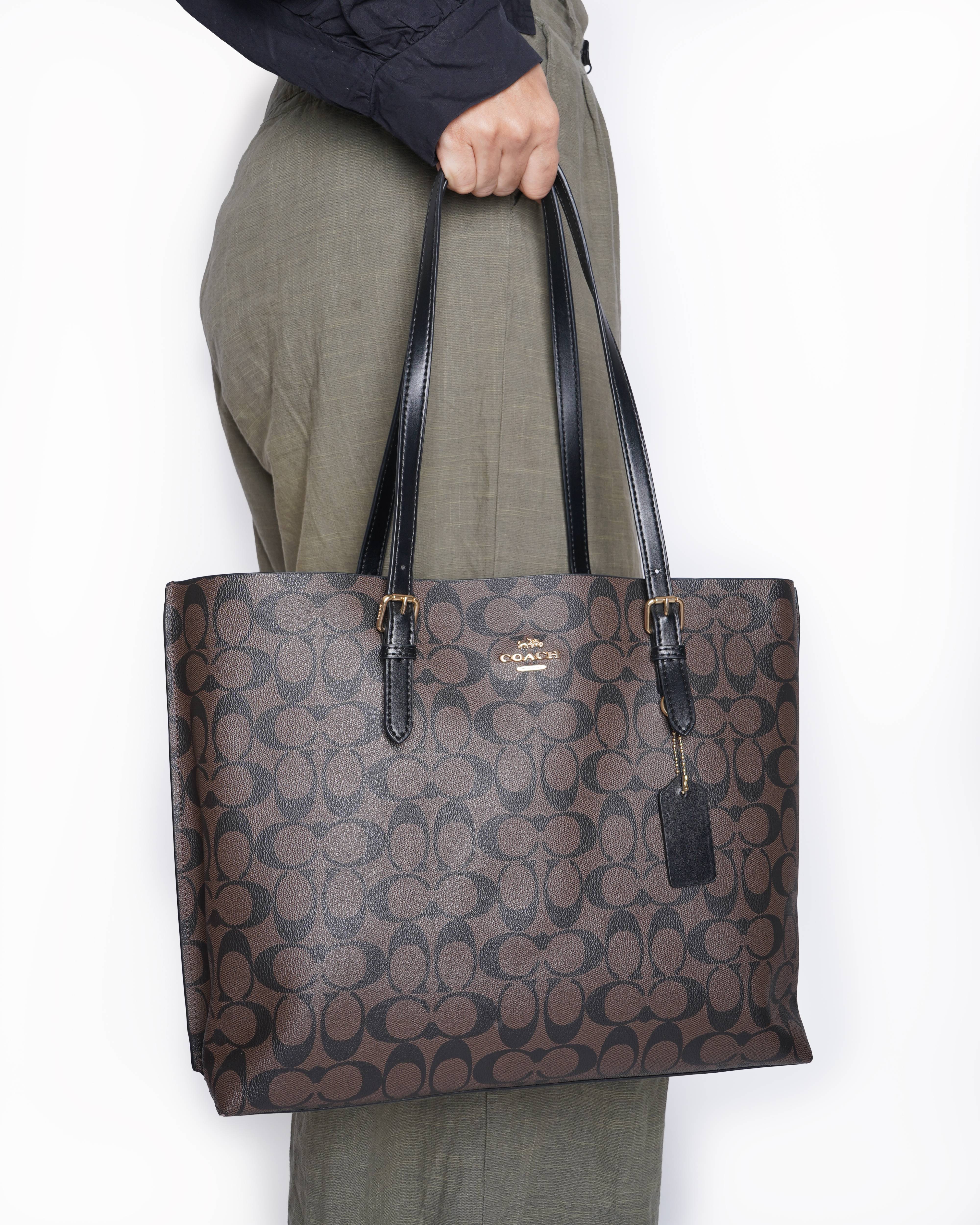 Coach Mollie Tote Bag In Signature Canvas