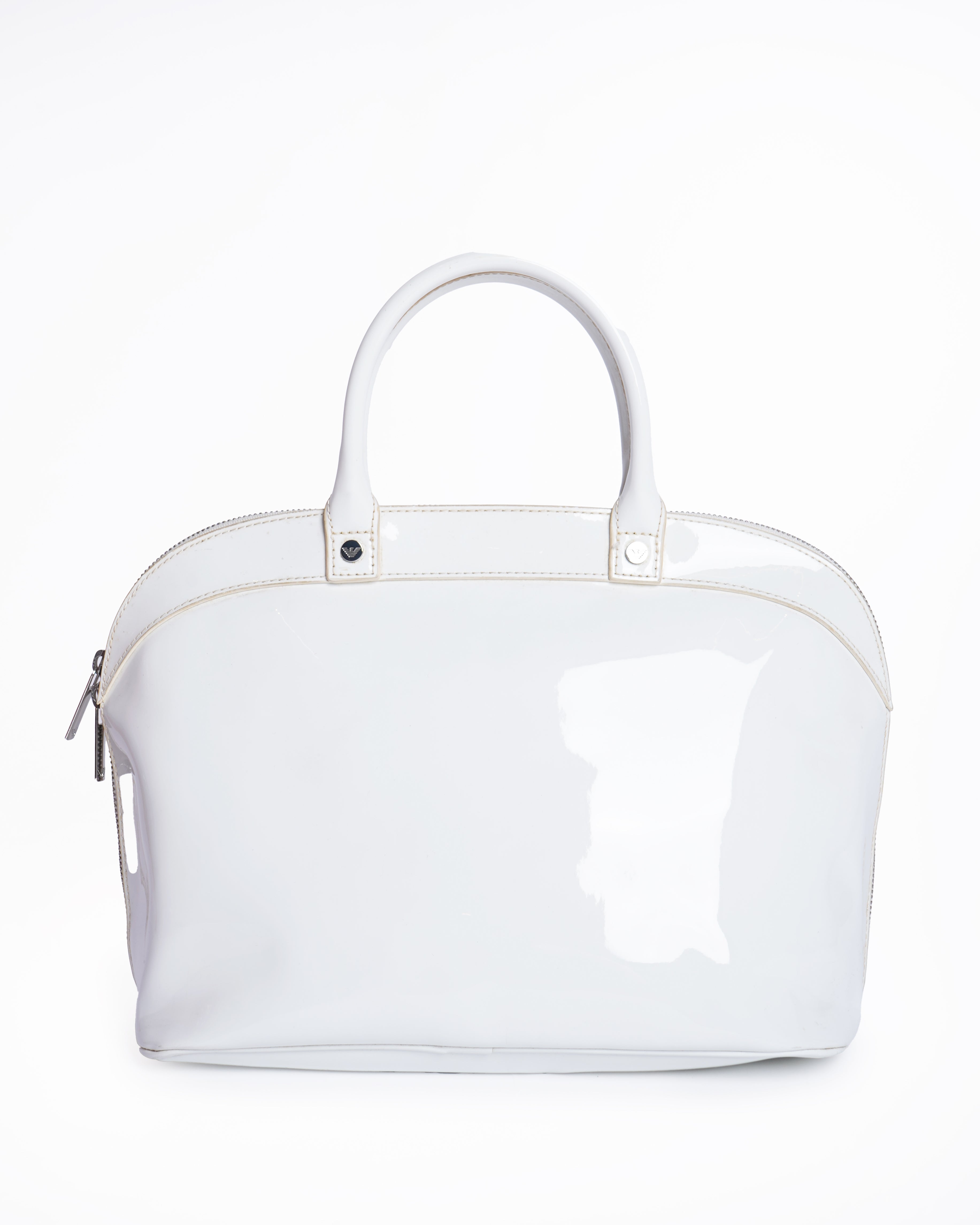 Armani Jeans White HandBag