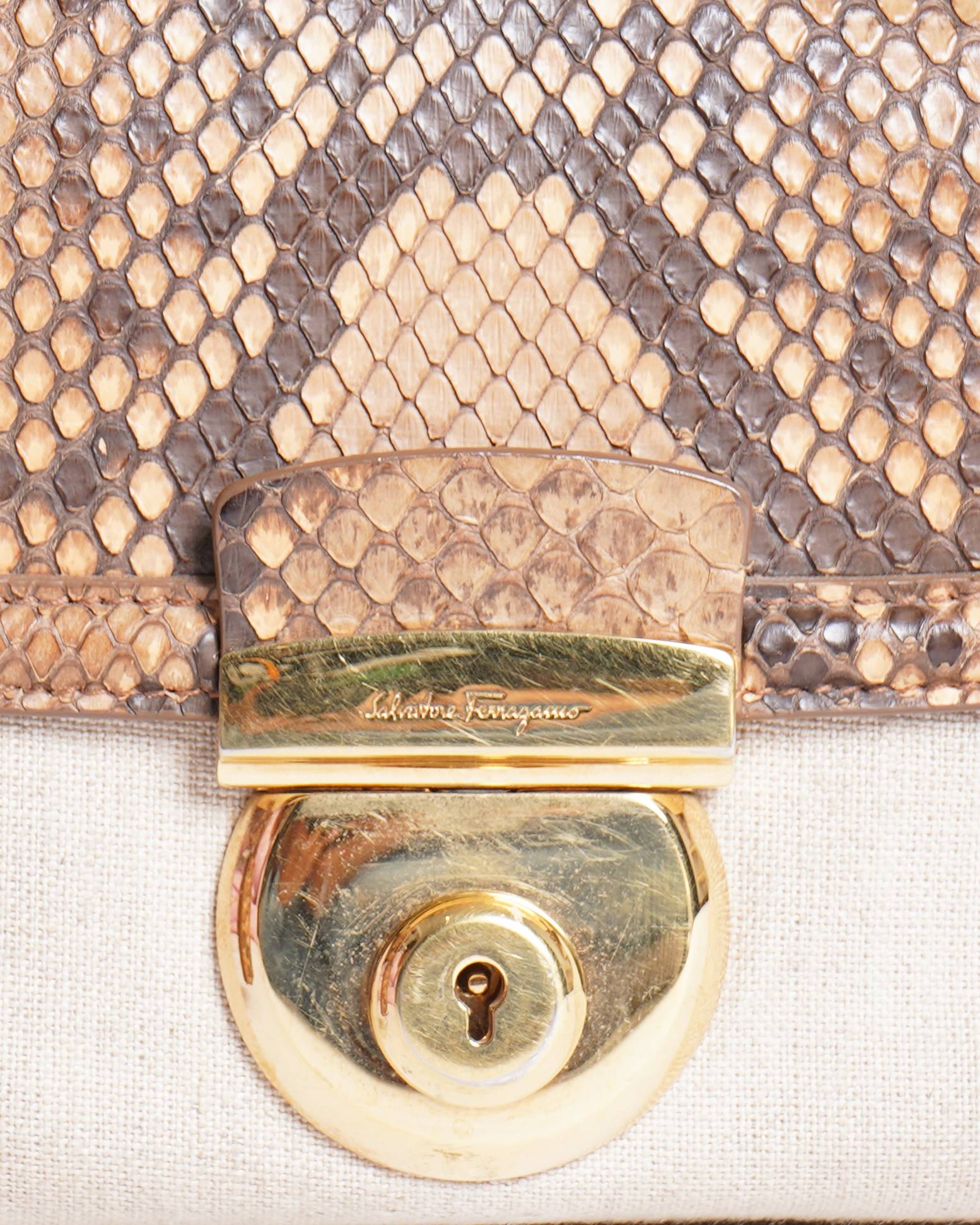 Salvatore Ferragamo 
Fiamma handbag