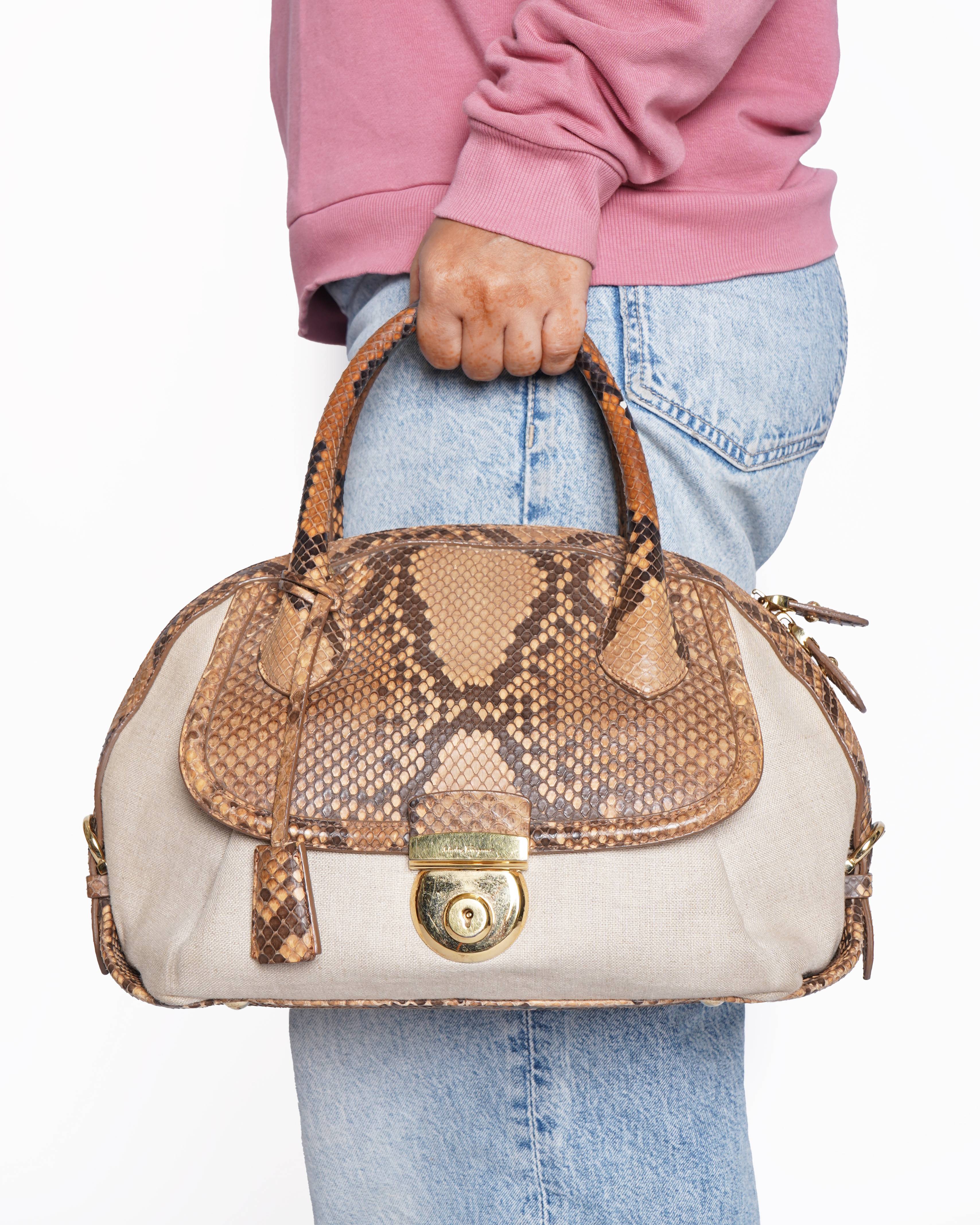 Salvatore Ferragamo 
Fiamma handbag