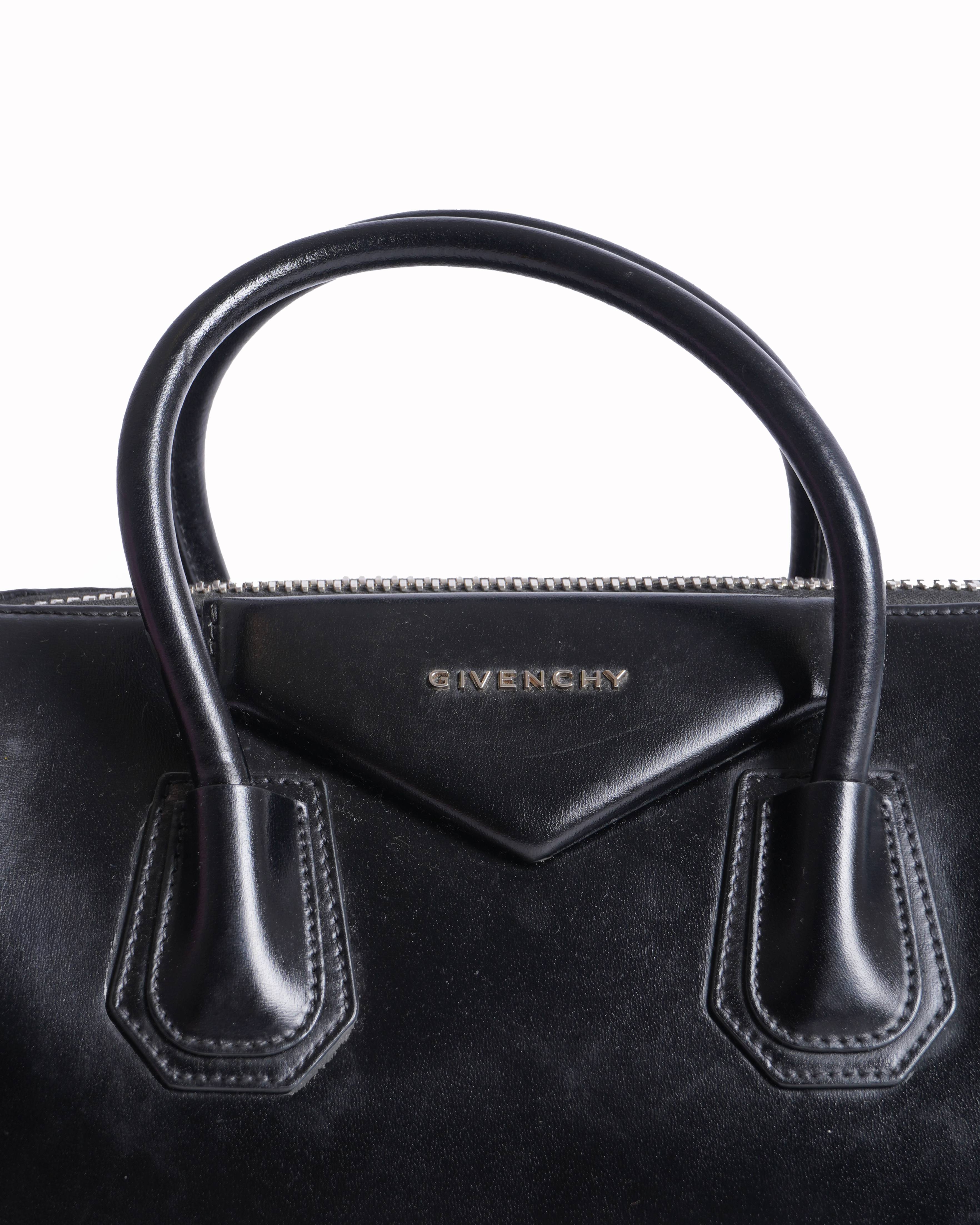 Givenchy Leather Antigona Top Handle Bag
