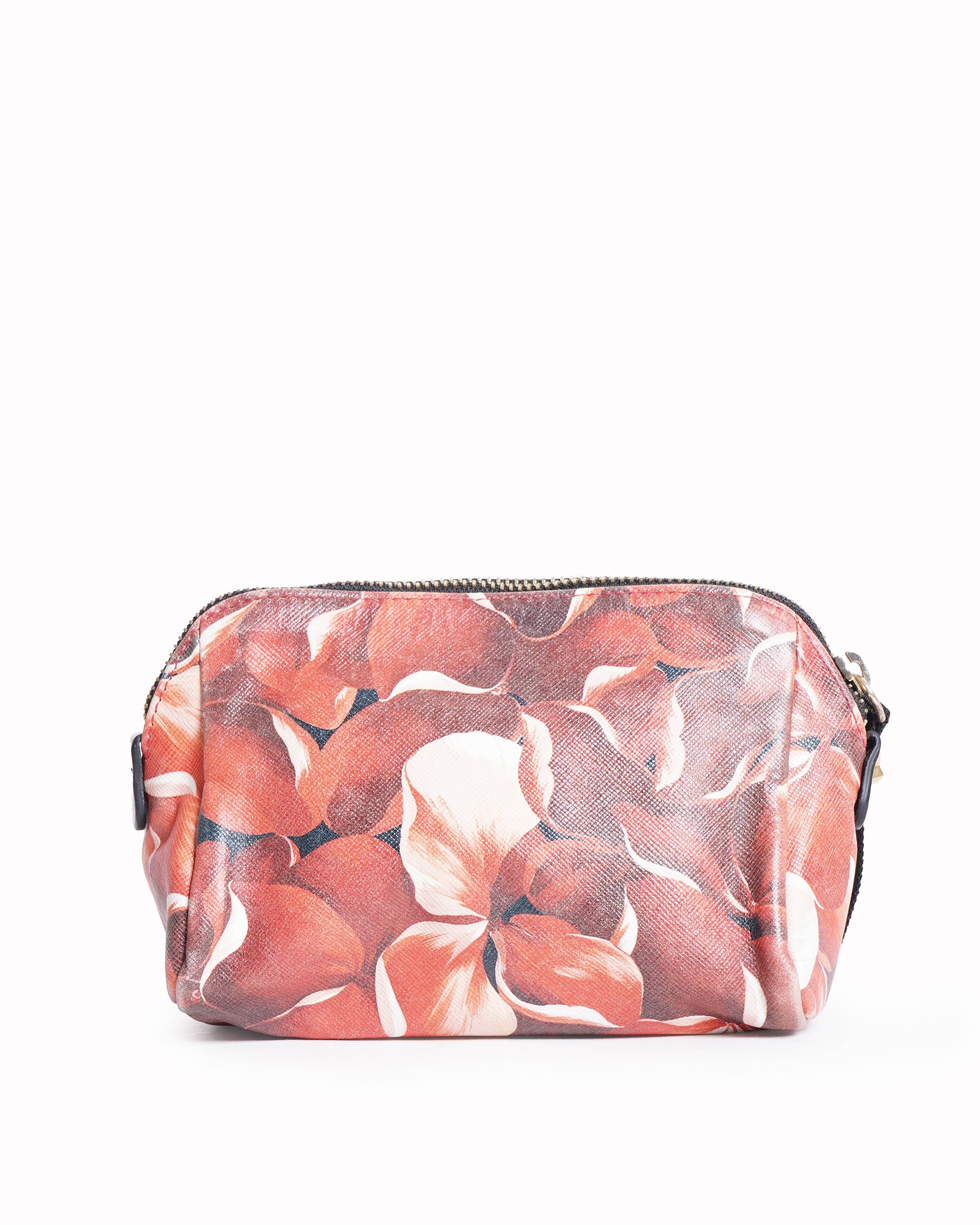 Moncler Floral Printed Pouch Wristlet