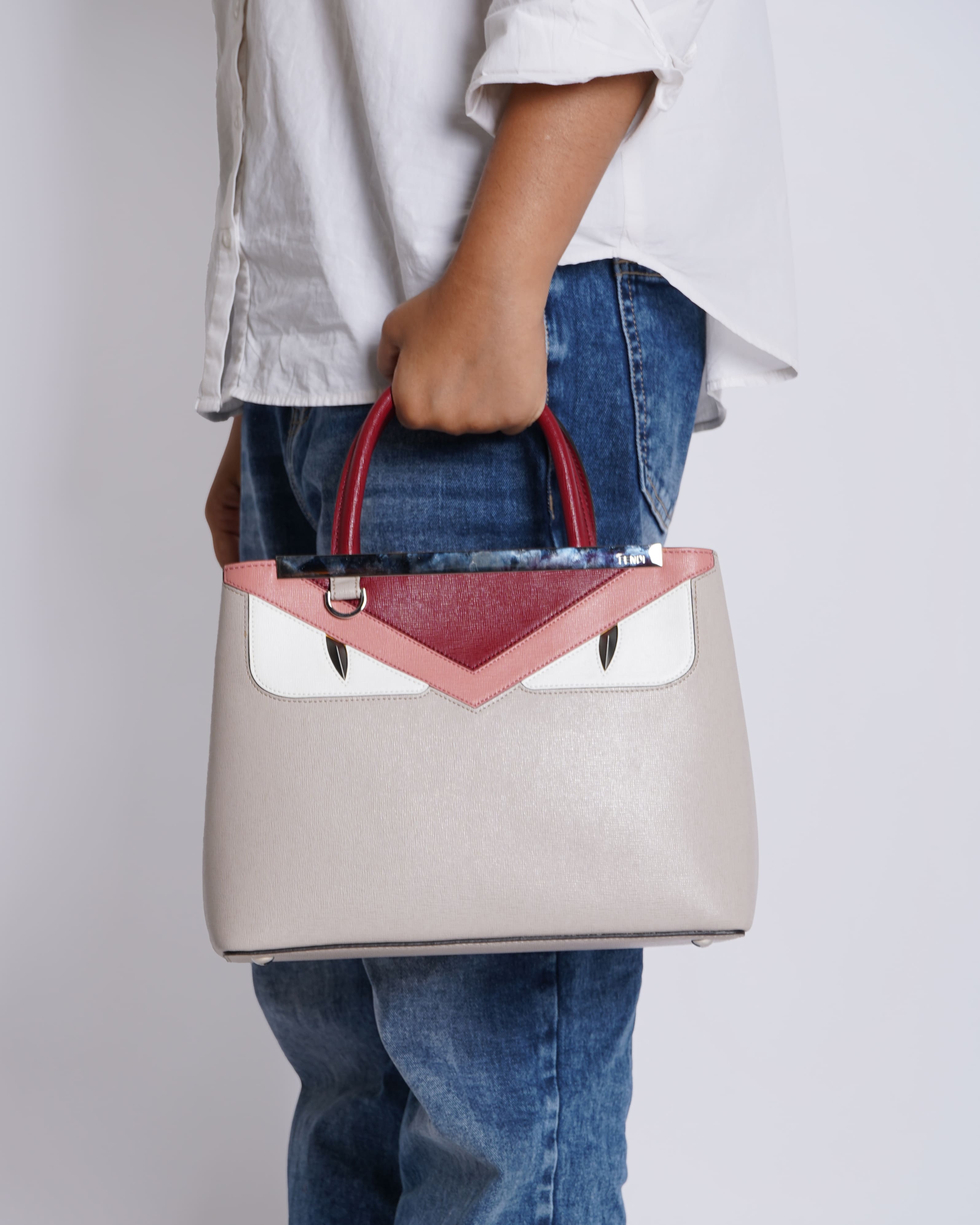 Fendi monster Multicolor petit 2jours tote bag