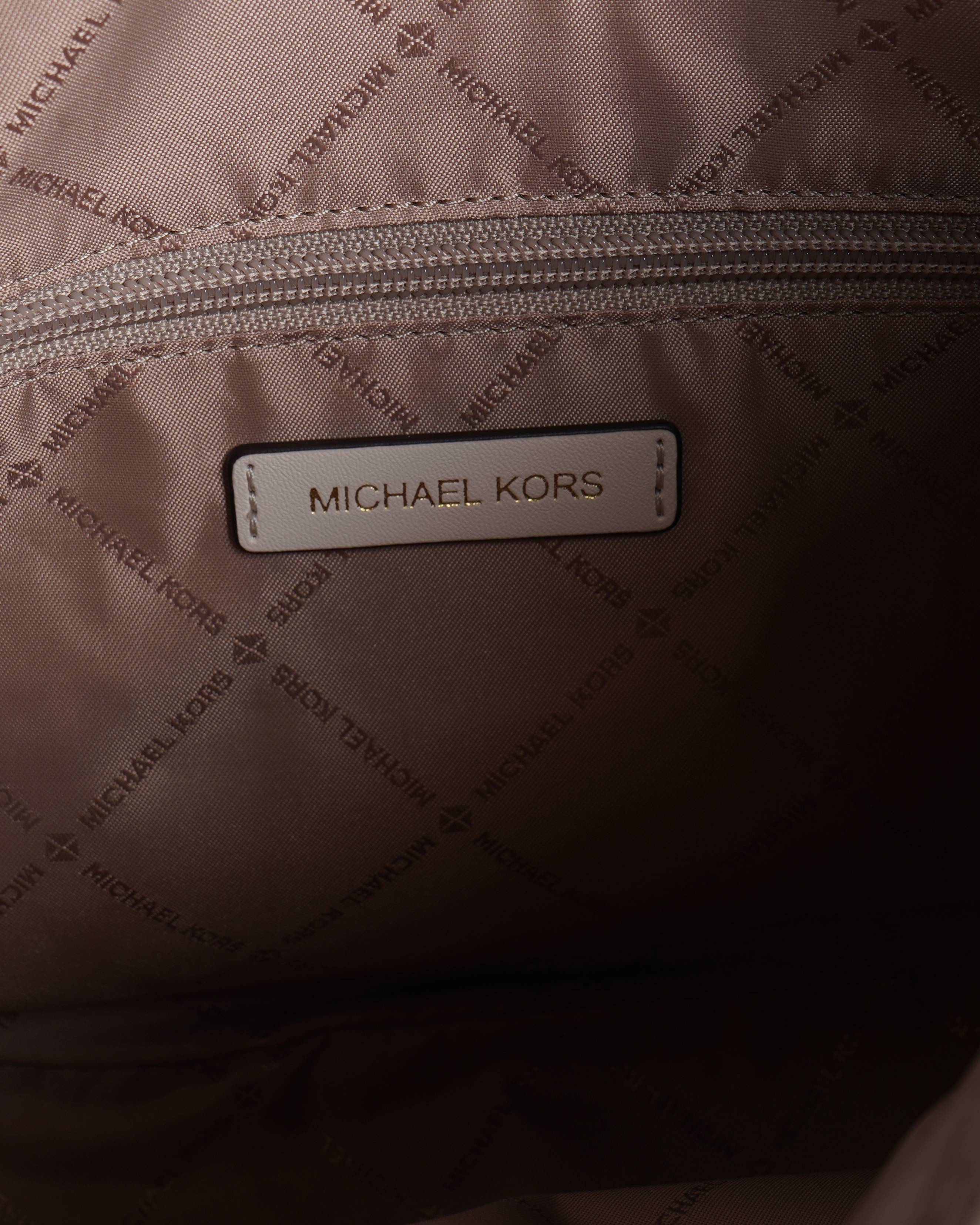 New Michael Kors Large Dover Half Moon Top Handle Bag