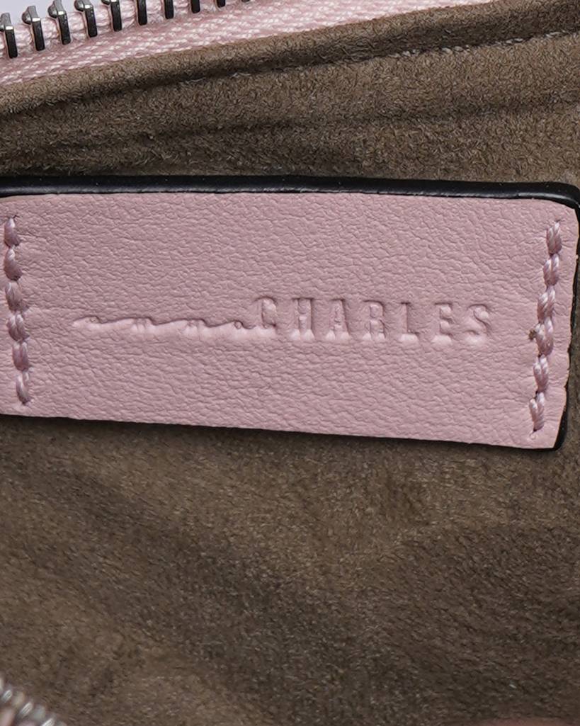 New Emma Charles Lady Gwen Pink Bag