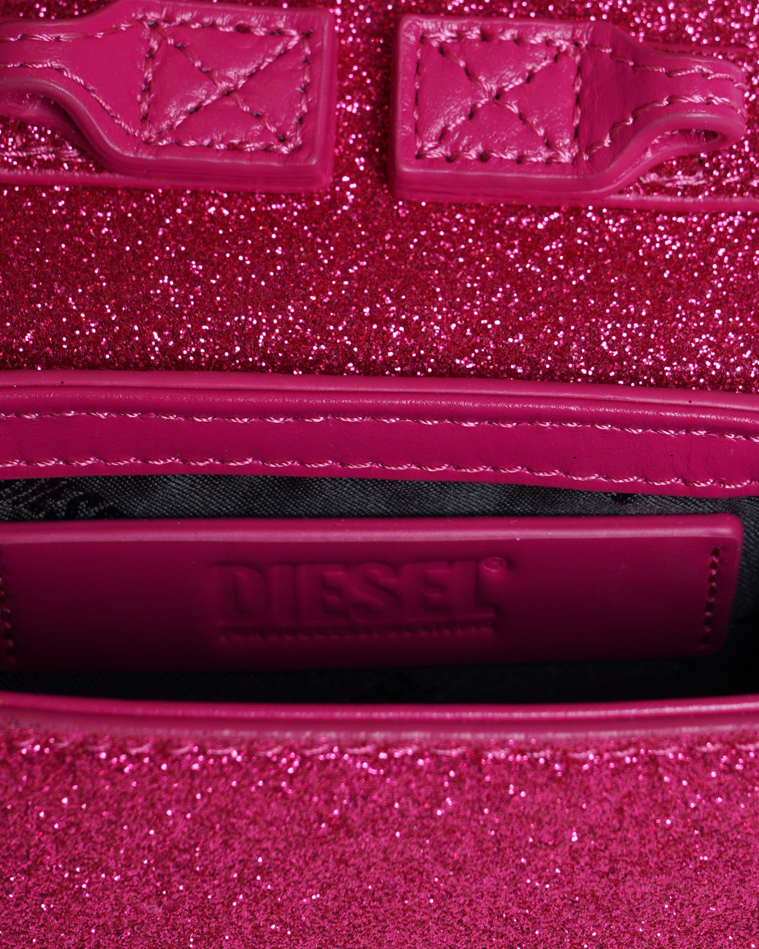 New Diesel 1DR Mini Glitter crossbody Bag